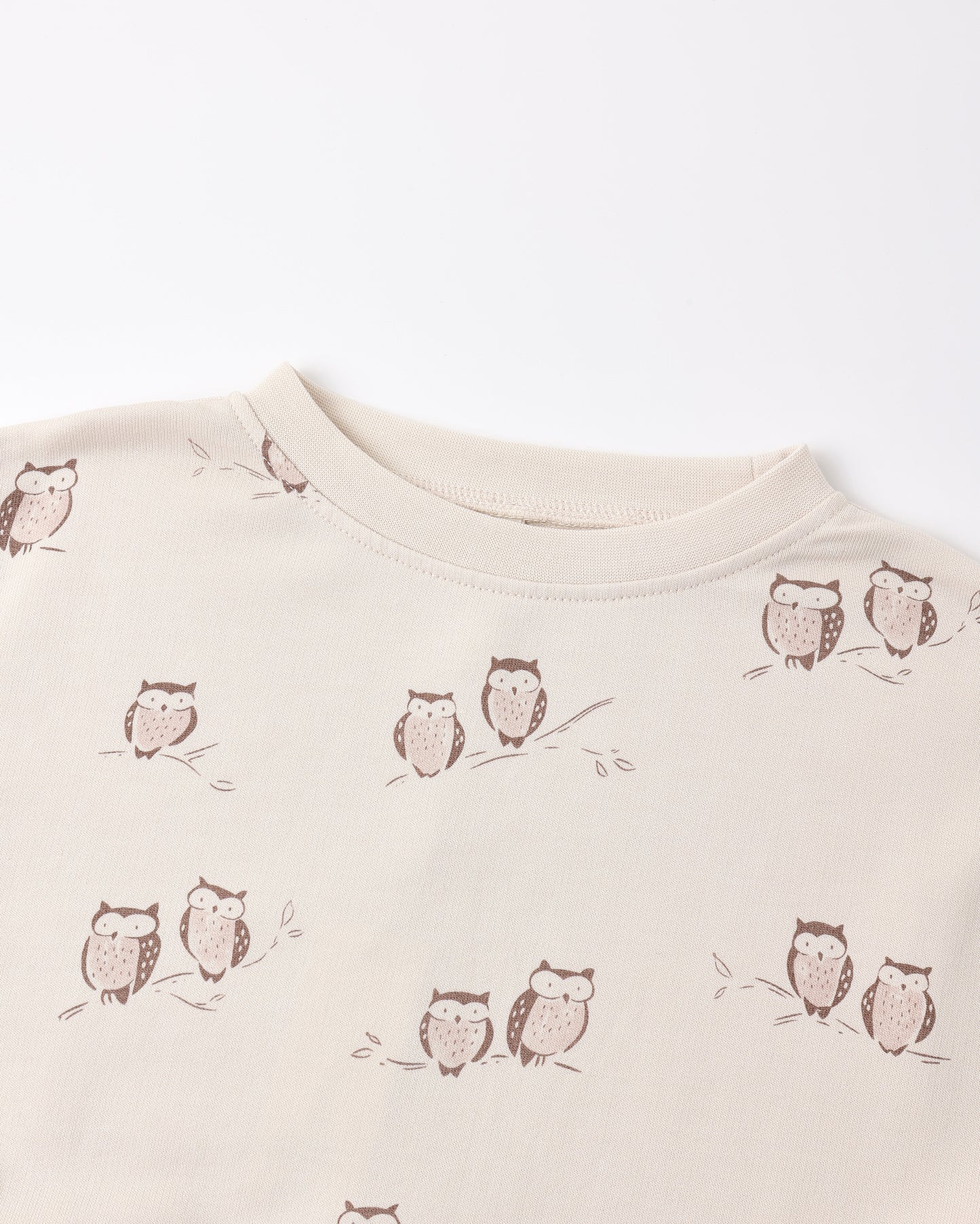 Relaxed Sweatshirt Owls - Rylee + Cru | Kids Clothes | Trendy Baby Clothes | Modern Infant Outfits |