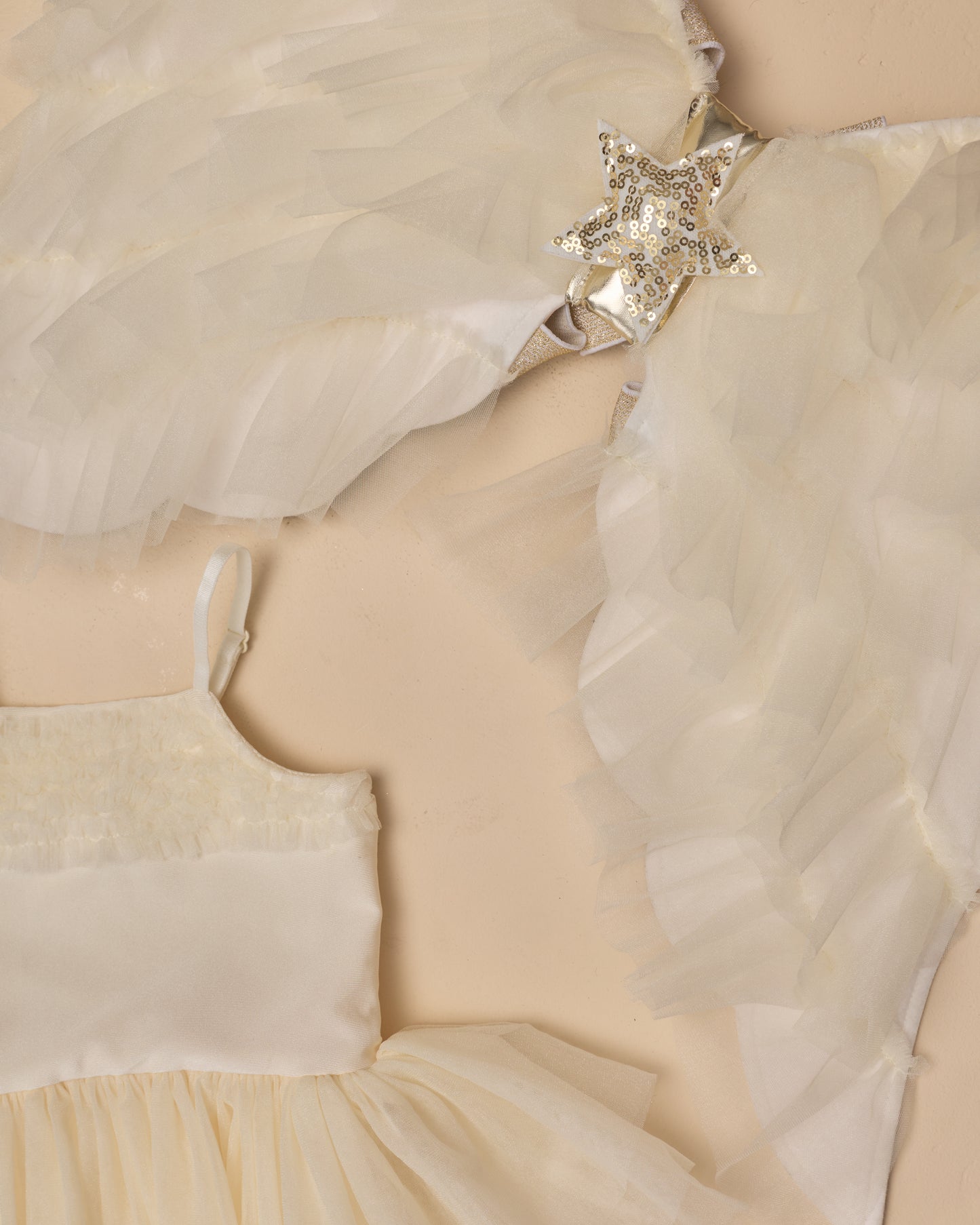 Angel Wings Ivory Shimmer - Rylee + Cru | Kids Clothes | Trendy Baby Clothes | Modern Infant Outfits |