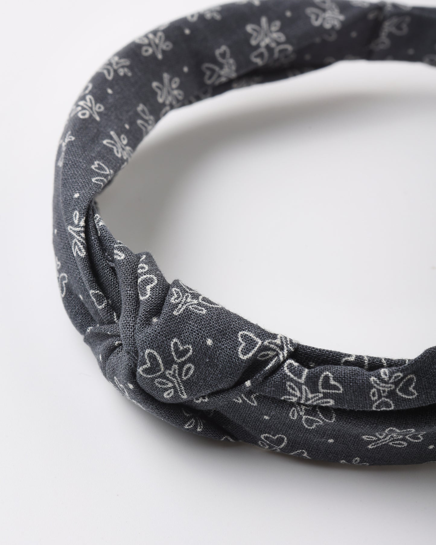 Knotted Headband Heart Ditsy - Rylee + Cru | Kids Clothes | Trendy Baby Clothes | Modern Infant Outfits |