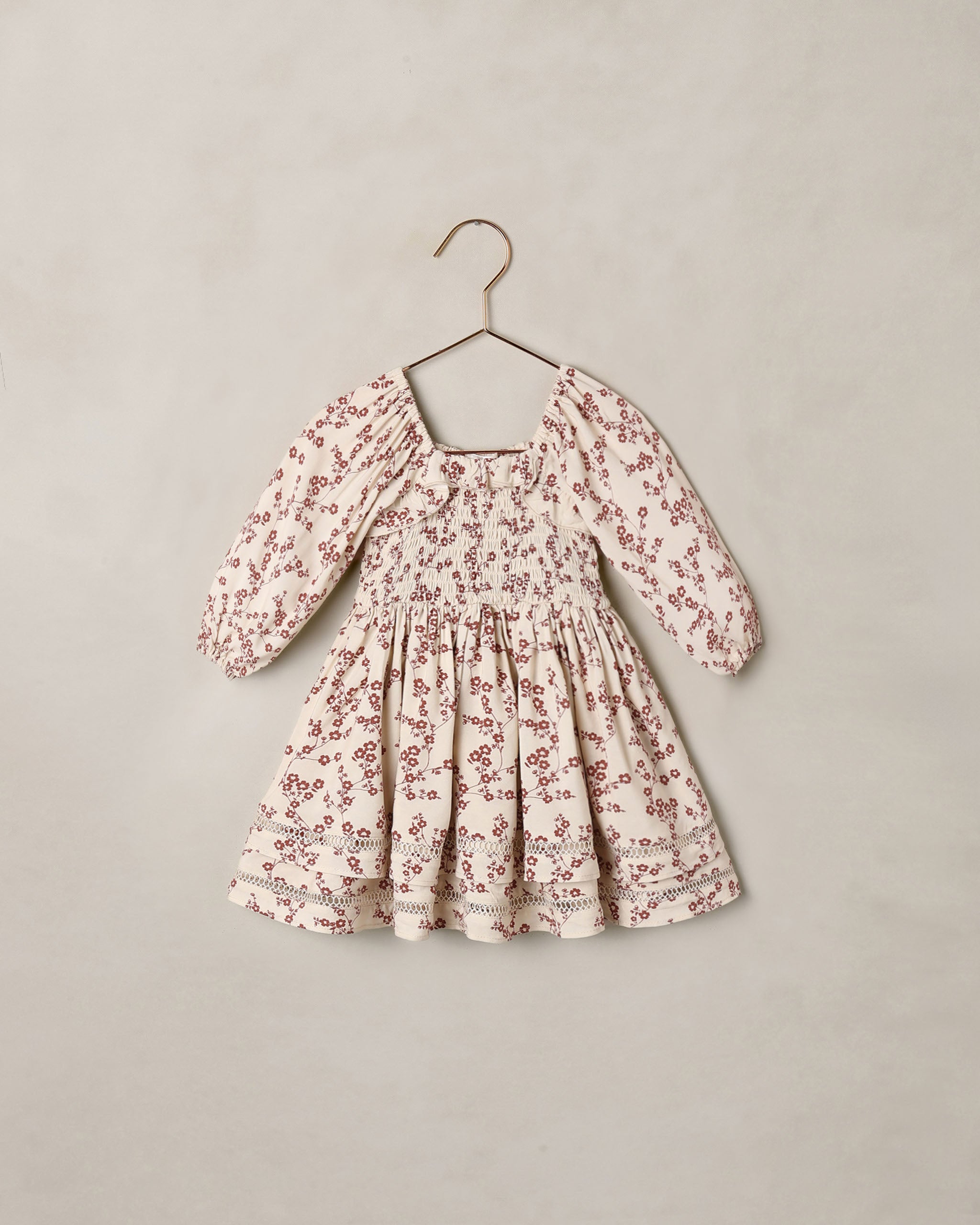 Elodie Dress Floral Toile – Noralee