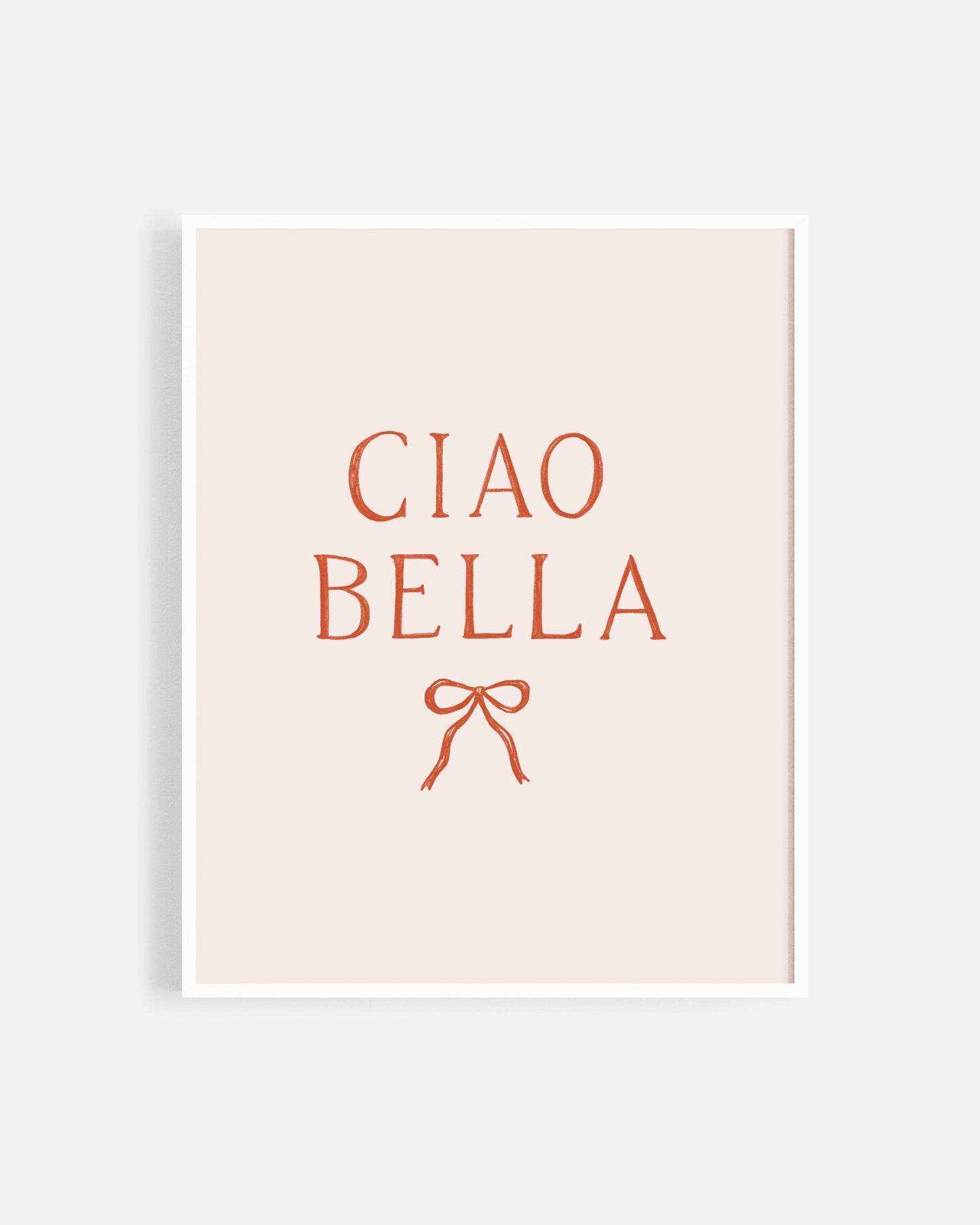 Art Print || Ciao Bella - Rylee + Cru | Kids Clothes | Trendy Baby Clothes | Modern Infant Outfits |