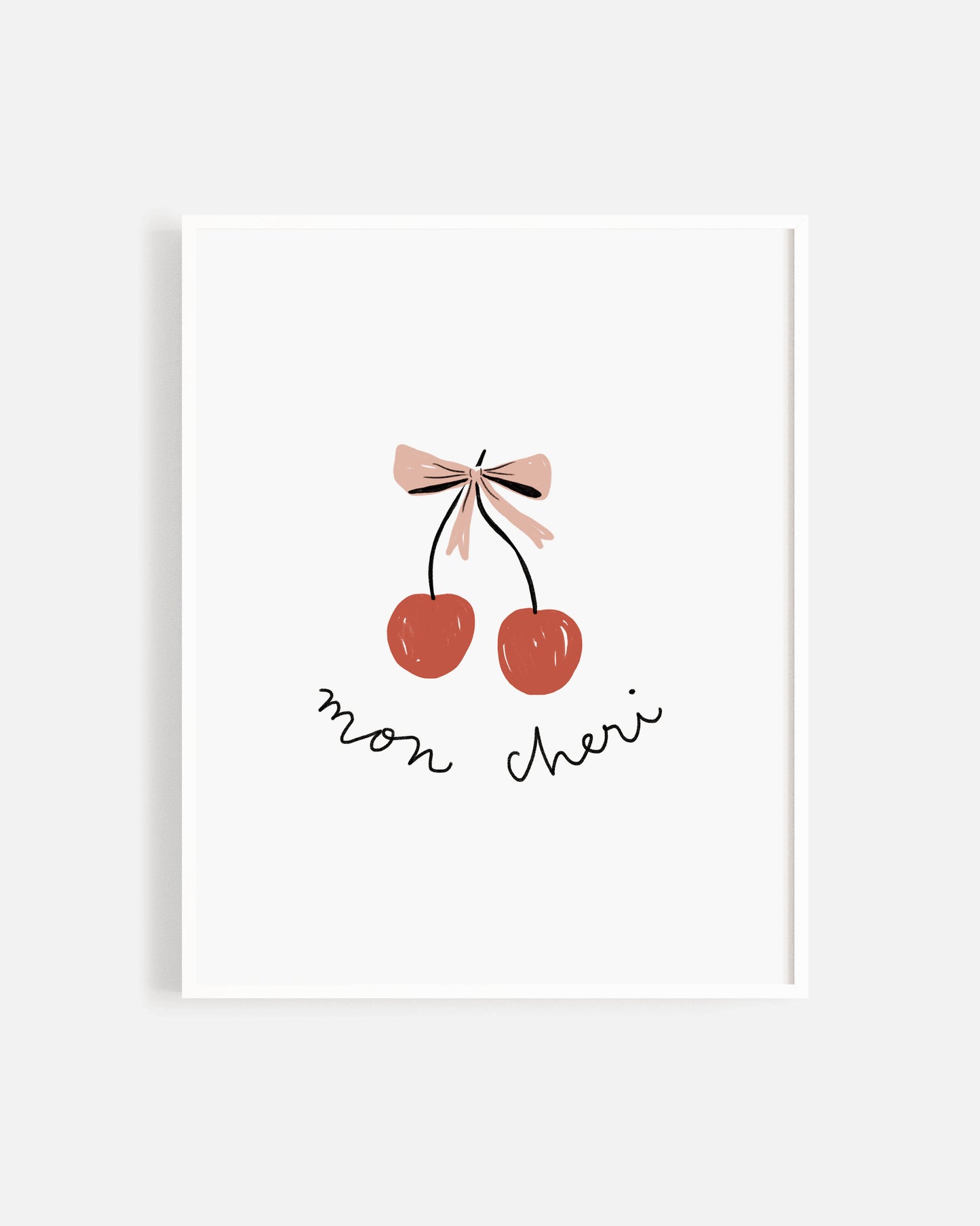 Art Print || Mon Cheri - Rylee + Cru | Kids Clothes | Trendy Baby Clothes | Modern Infant Outfits |