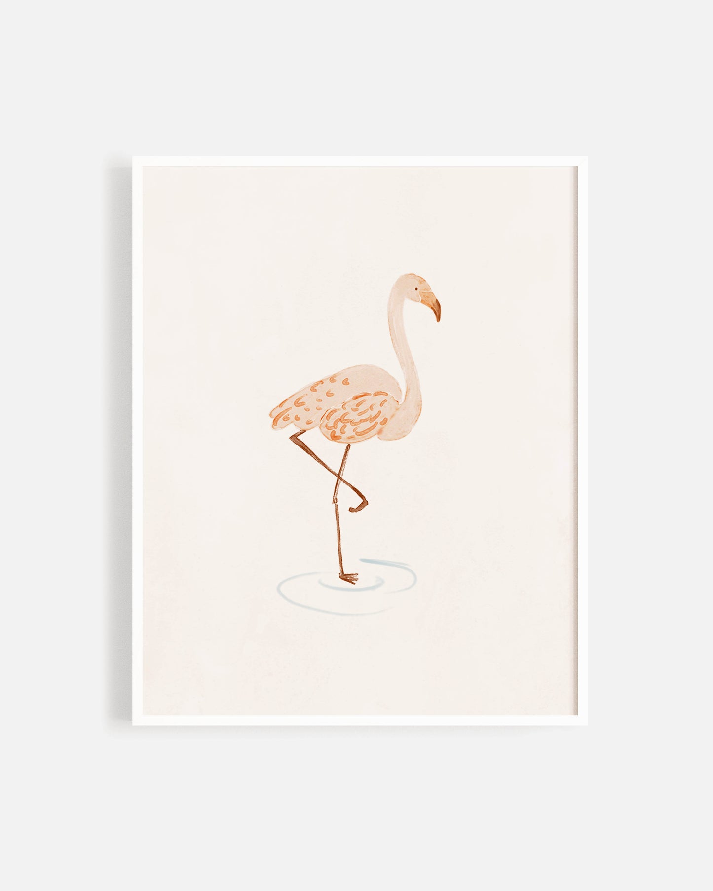 Art Print || Flamingo - Rylee + Cru | Kids Clothes | Trendy Baby Clothes | Modern Infant Outfits |