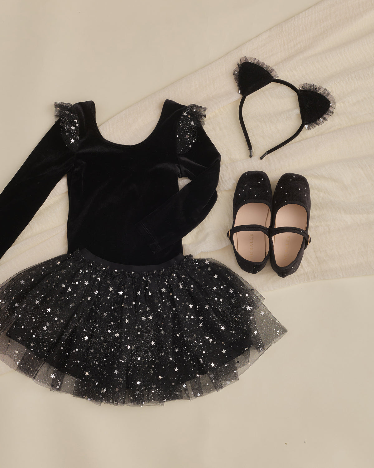 Cat Headband Black - Rylee + Cru | Kids Clothes | Trendy Baby Clothes | Modern Infant Outfits |