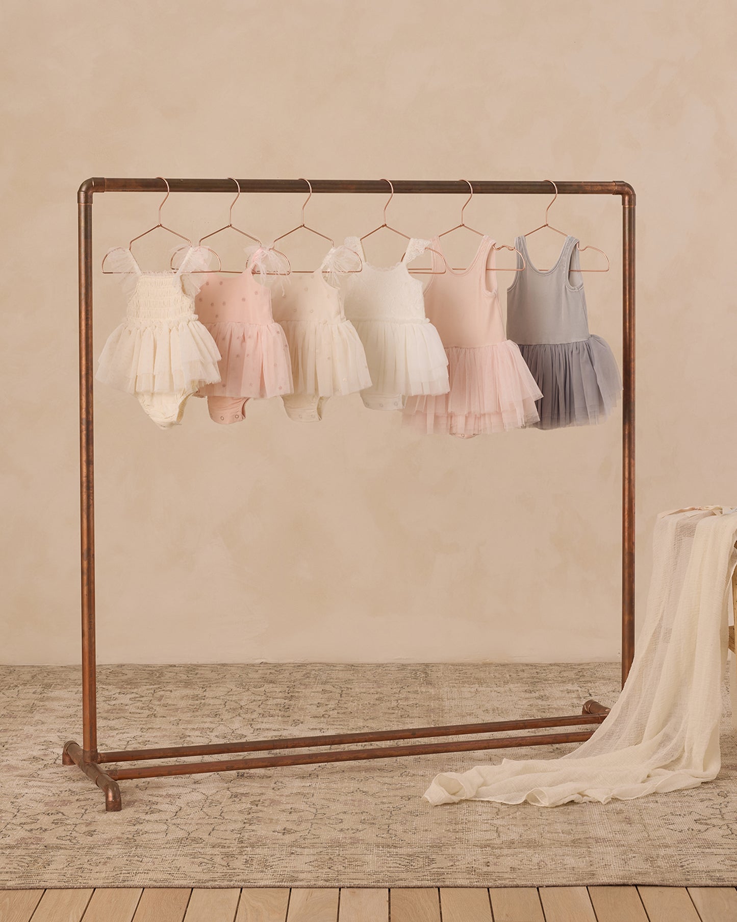 Poppy Tutu | Ivory - Rylee + Cru | Kids Clothes | Trendy Baby Clothes | Modern Infant Outfits |