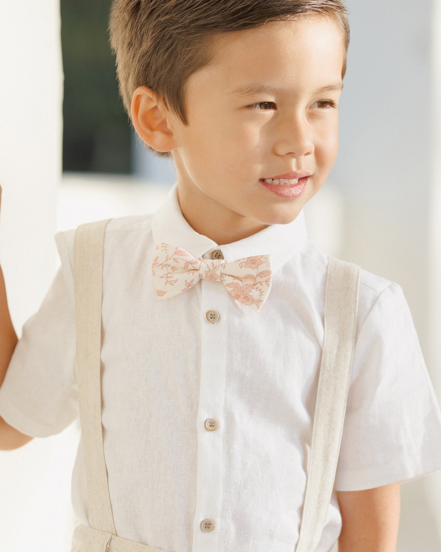 Atlas Shirt | White - Rylee + Cru | Kids Clothes | Trendy Baby Clothes | Modern Infant Outfits |