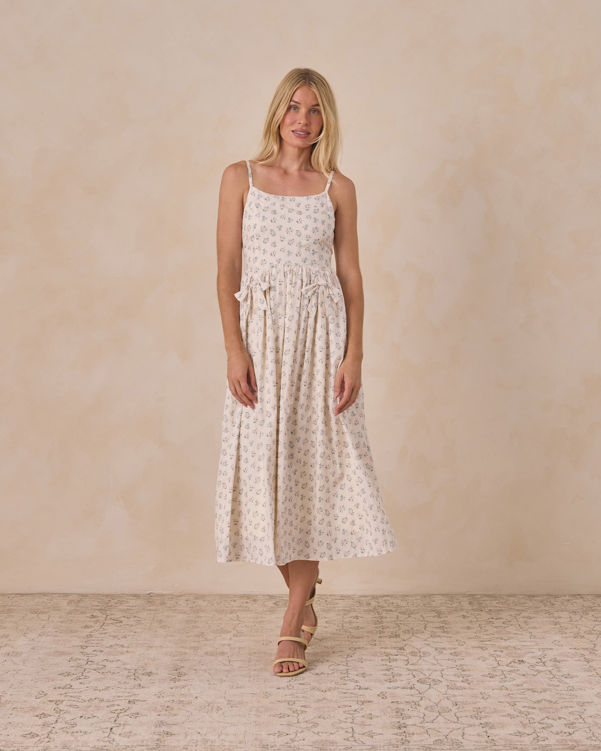 Women's Beatrice Midi Dress Summer Ditsy, XL at Noralee