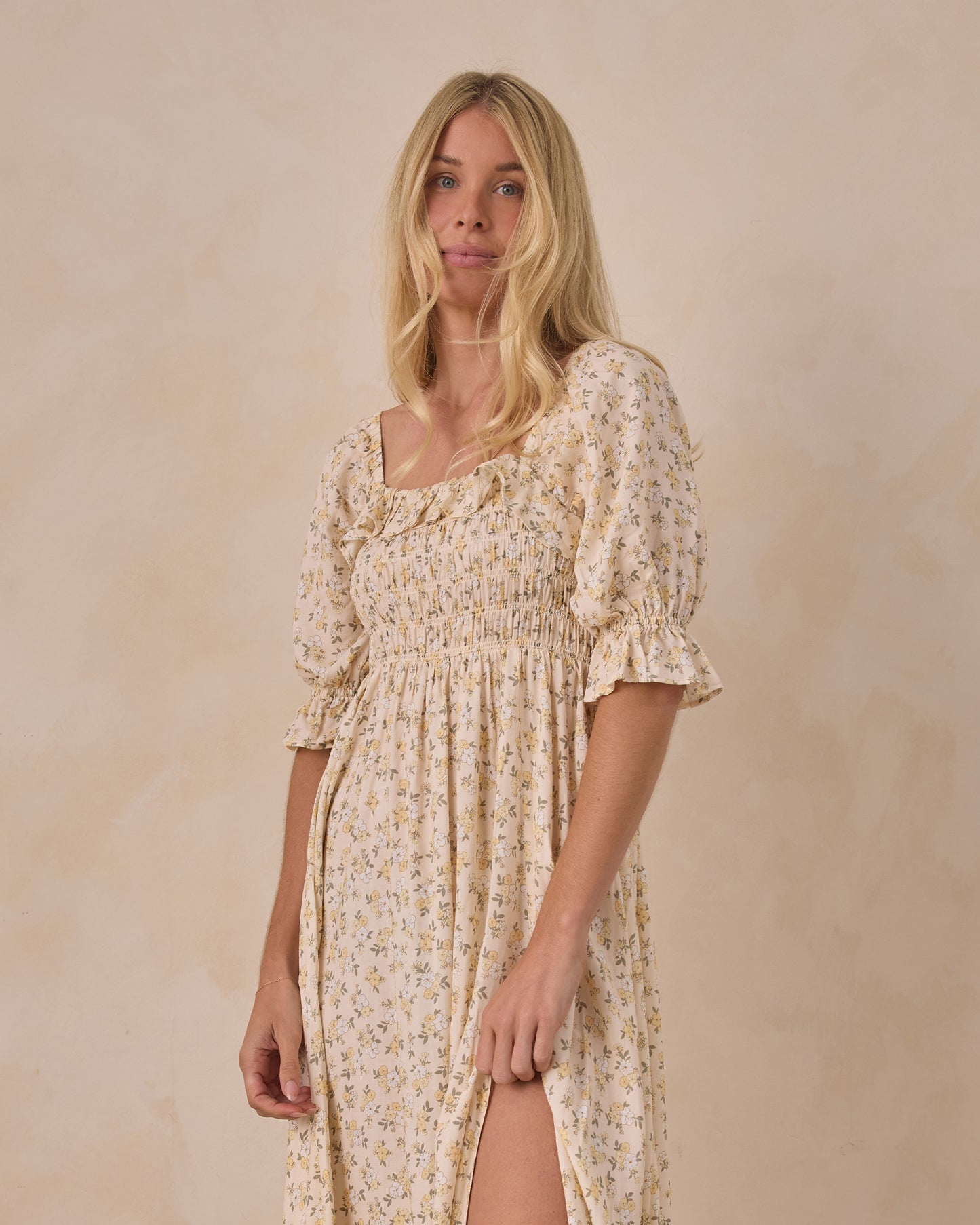 Women's Birdie Dress Lemon Meadow - Rylee + Cru | Kids Clothes | Trendy Baby Clothes | Modern Infant Outfits |