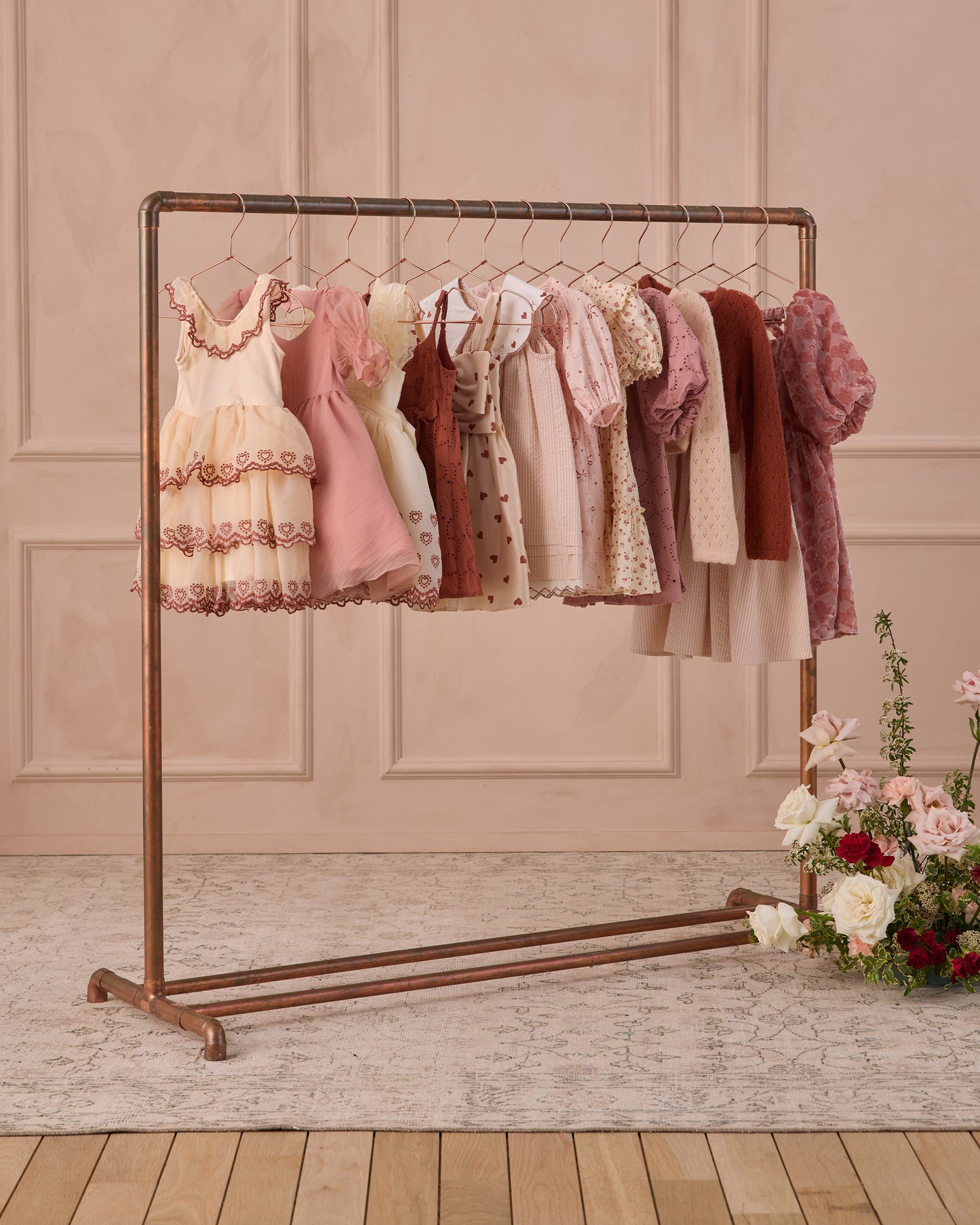 Robe Cindy | Coeurs rouges