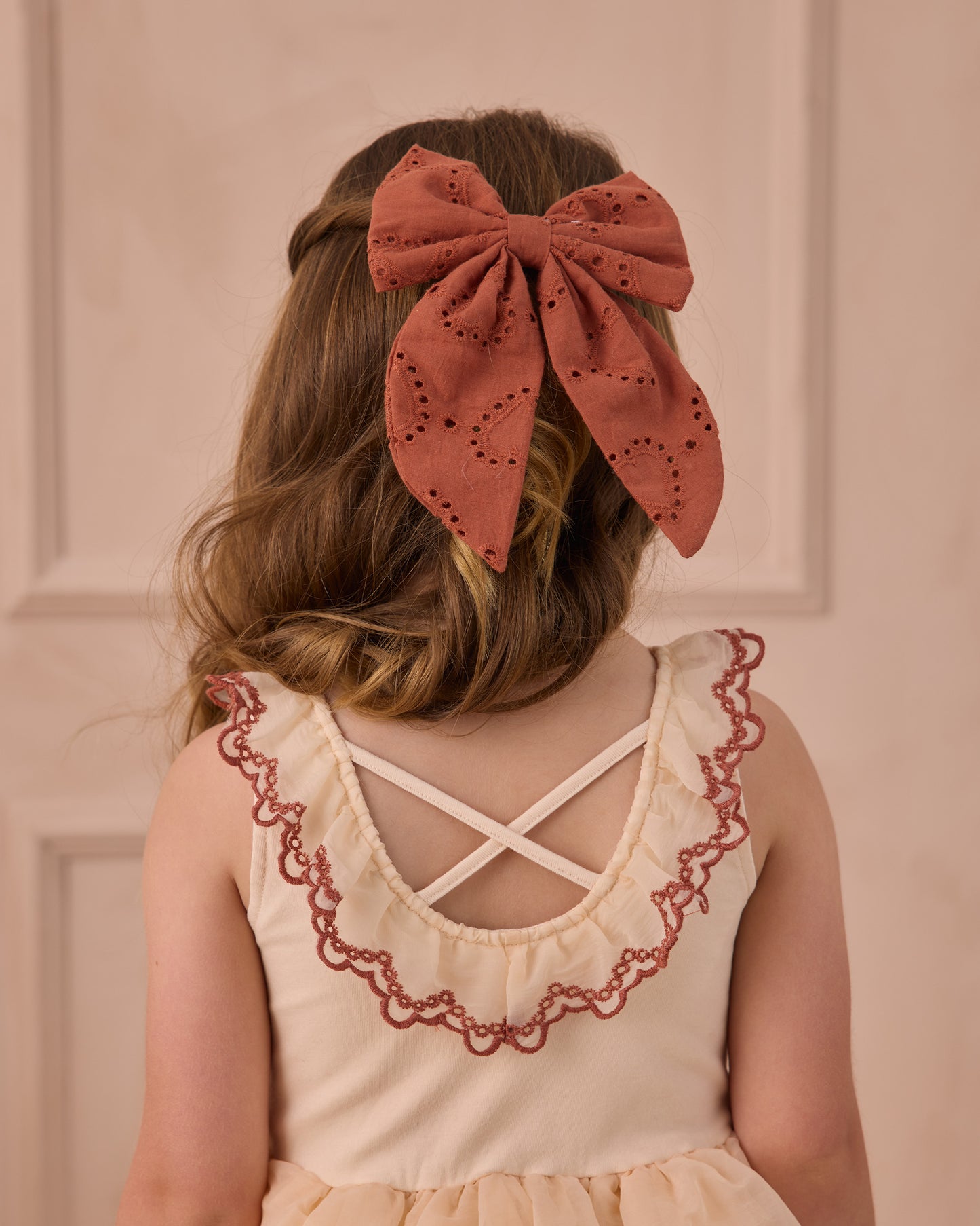 Everly Bow Red - Rylee + Cru | Kids Clothes | Trendy Baby Clothes | Modern Infant Outfits |