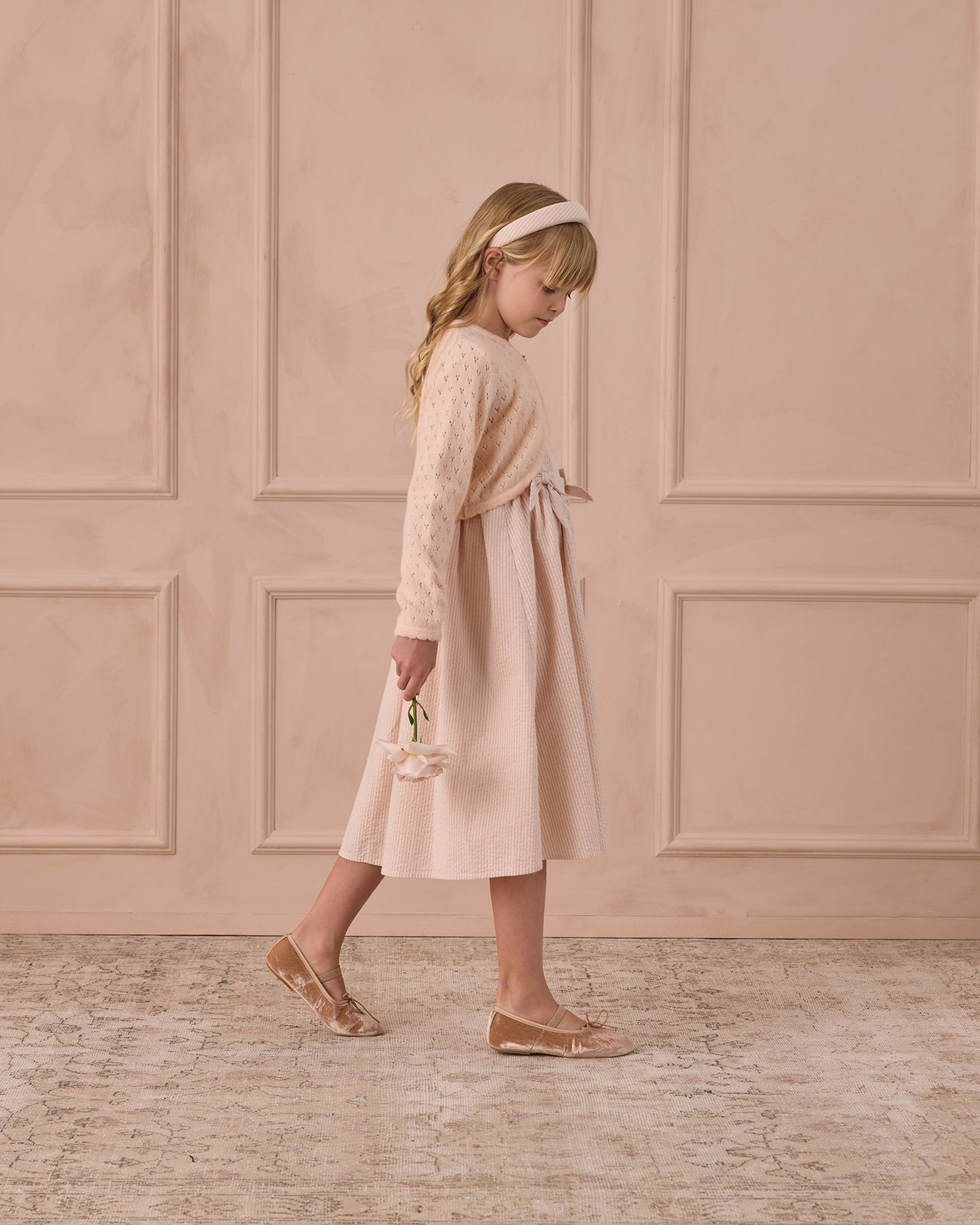 Padded Headband Petal Seersucker