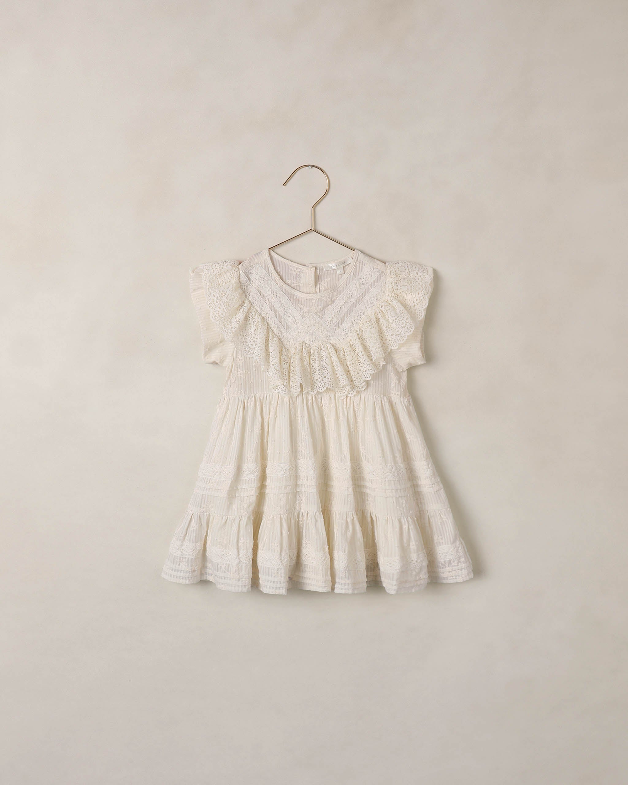 Noralee Goldie Dress in Ivory for Kids, 4Y
