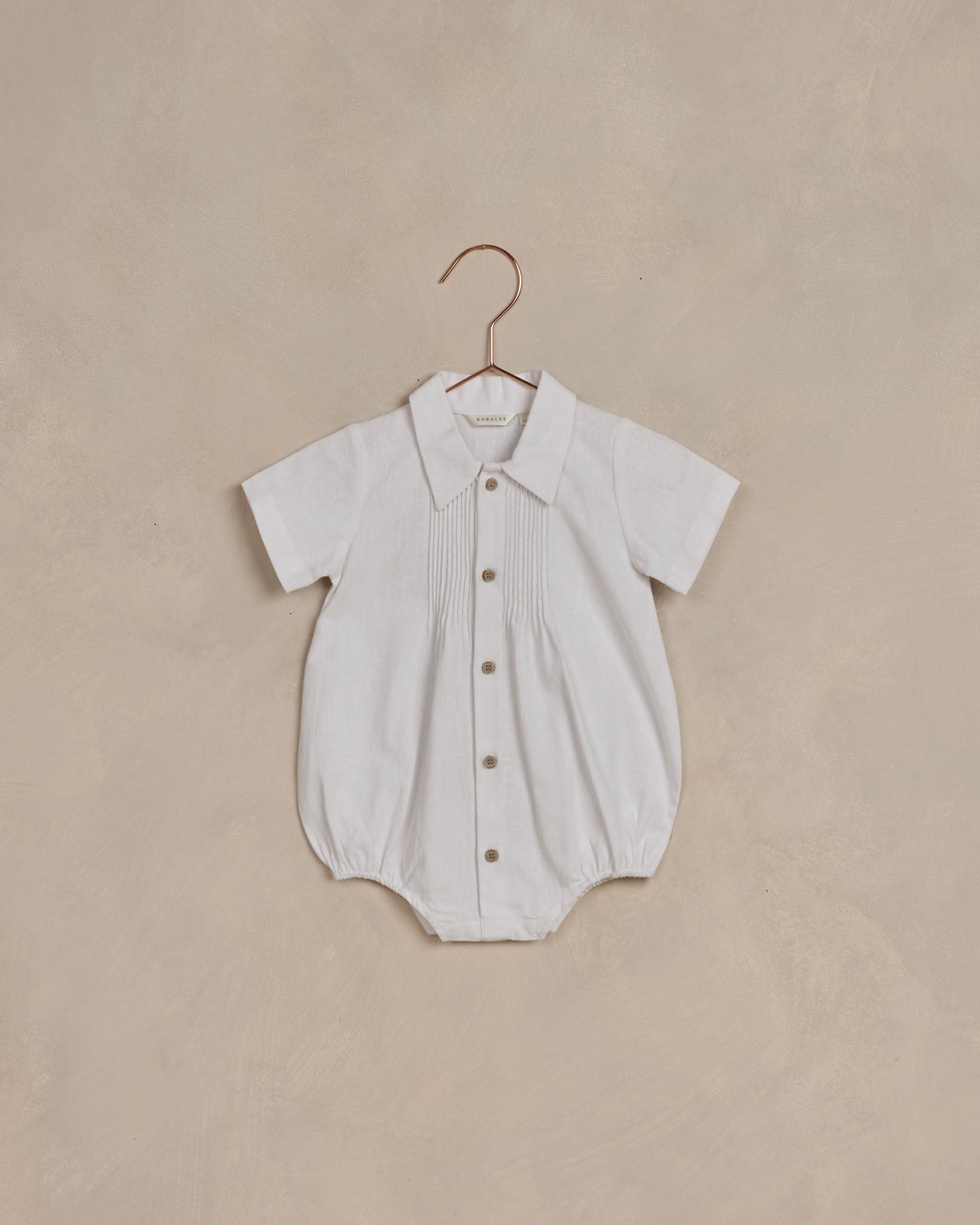 Henry Romper || White