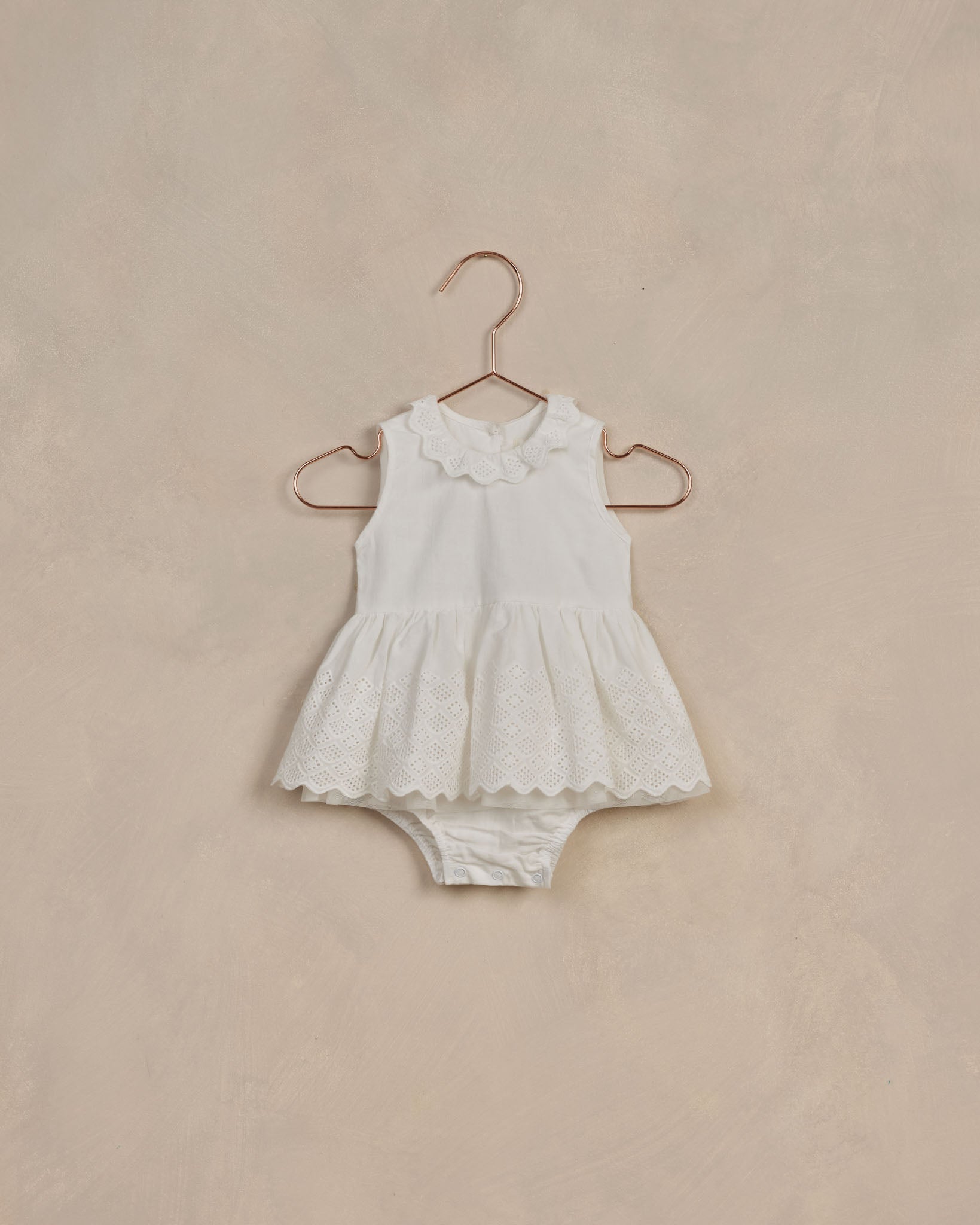 Georiga Romper || White - Rylee + Cru | Kids Clothes | Trendy Baby Clothes | Modern Infant Outfits |