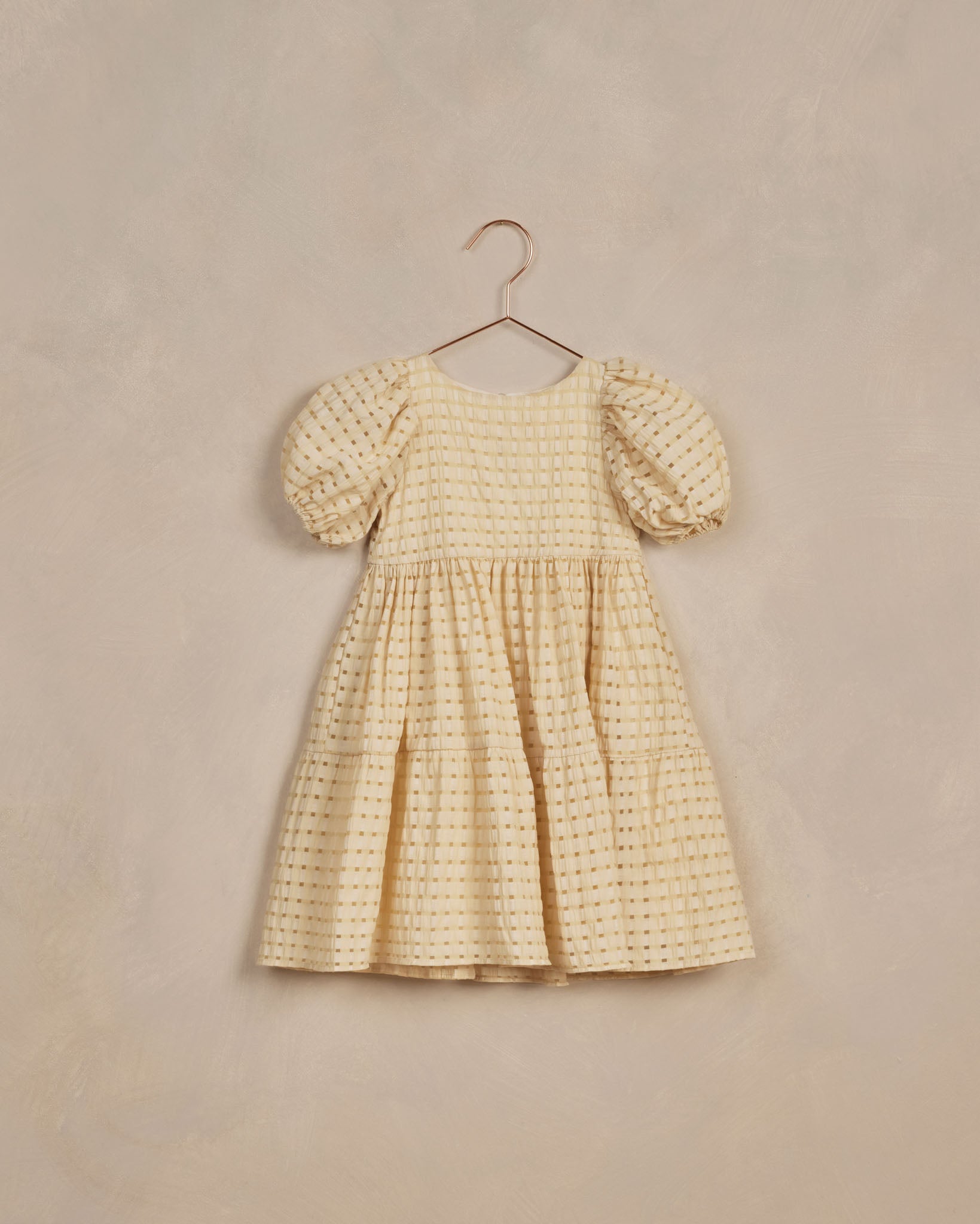 Chloe Dress || Lemon Check - Rylee + Cru | Kids Clothes | Trendy Baby Clothes | Modern Infant Outfits |