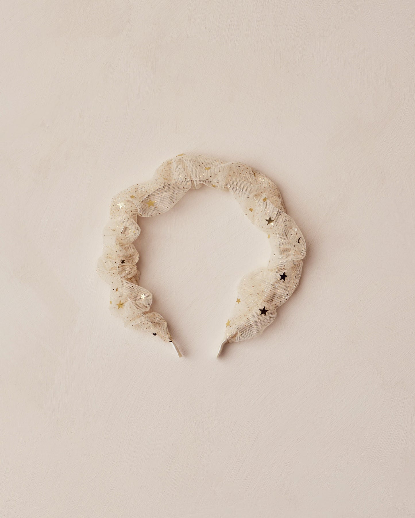 Gathered Headband | Champagne Stars - Rylee + Cru | Kids Clothes | Trendy Baby Clothes | Modern Infant Outfits |
