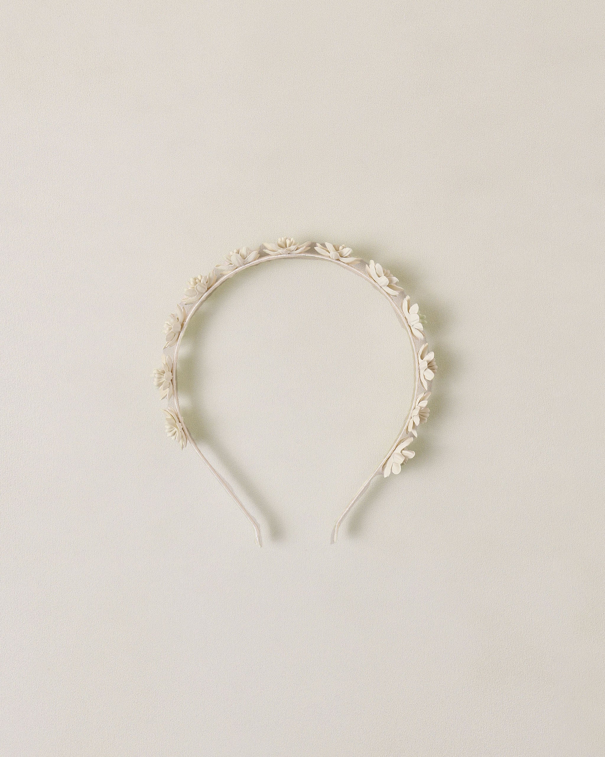 Floral Headband Ivory – Noralee