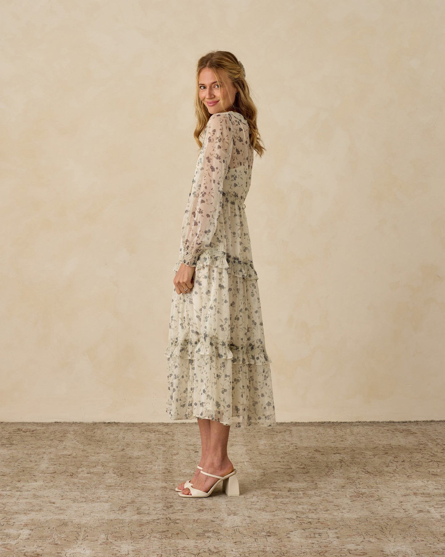 Mirabelle Dress || Winter Vines - Rylee + Cru | Kids Clothes | Trendy Baby Clothes | Modern Infant Outfits |