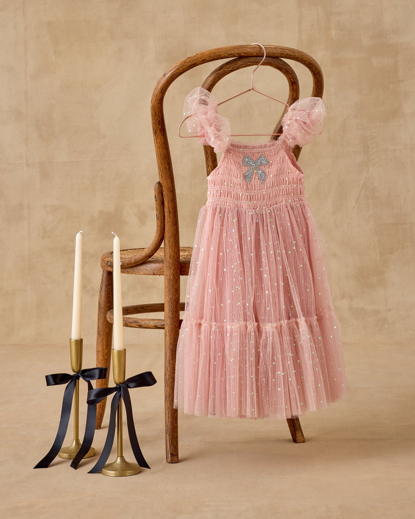 Clara Dress | Rose - Rylee + Cru | Kids Clothes | Trendy Baby Clothes | Modern Infant Outfits |