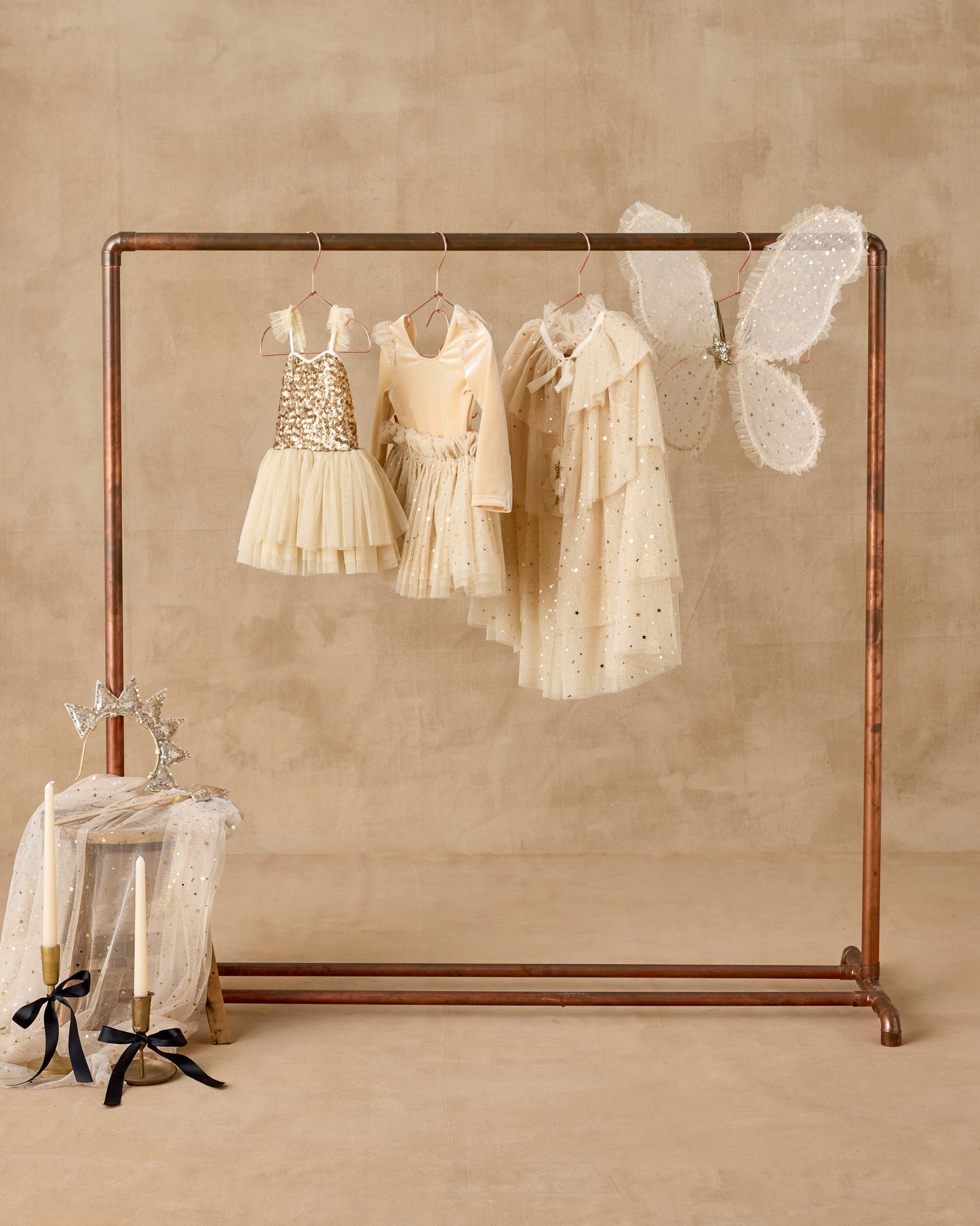 Wings | Champagne Stars - Rylee + Cru | Kids Clothes | Trendy Baby Clothes | Modern Infant Outfits |