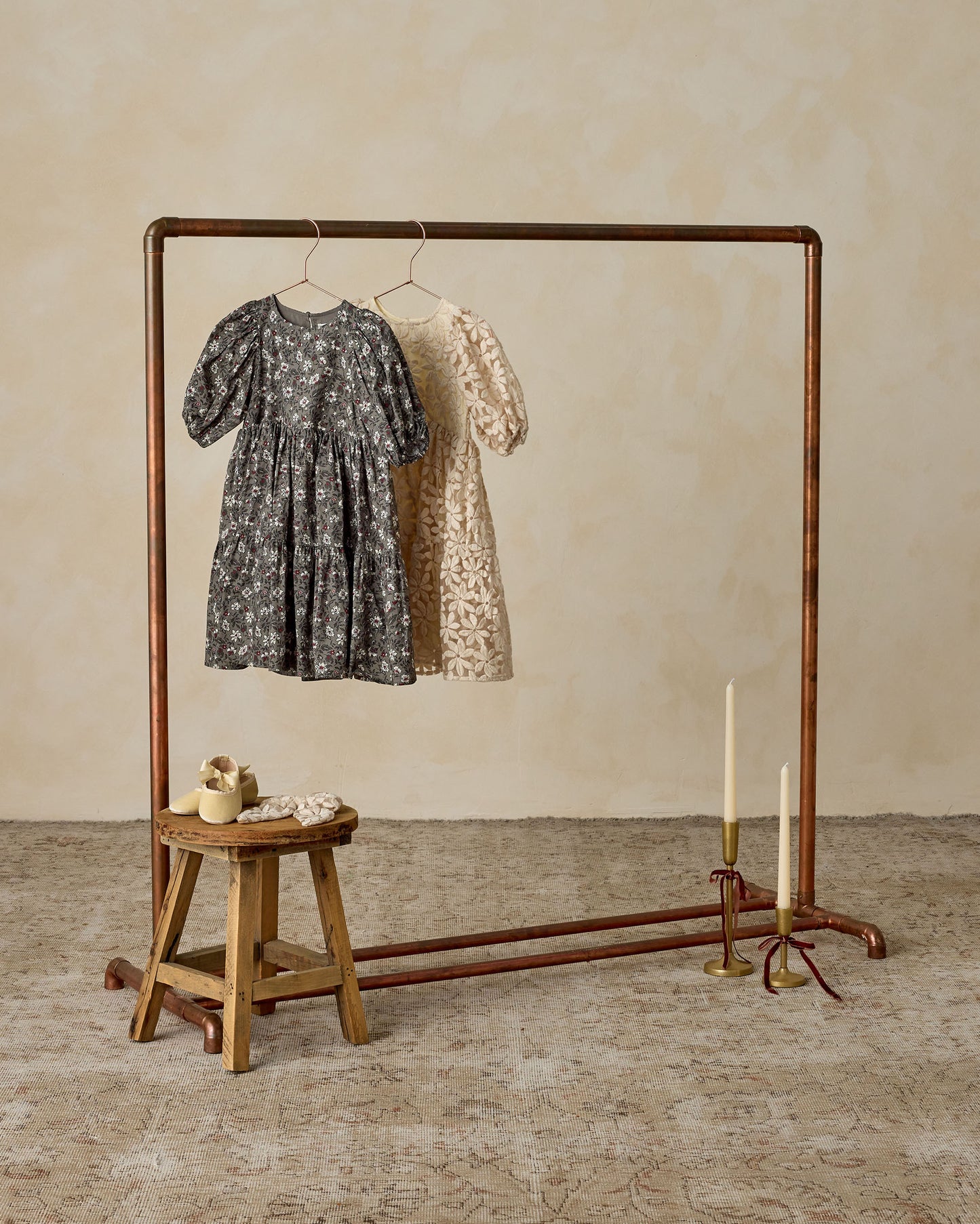 Everly Bow | Embroidered Daisy - Rylee + Cru | Kids Clothes | Trendy Baby Clothes | Modern Infant Outfits |