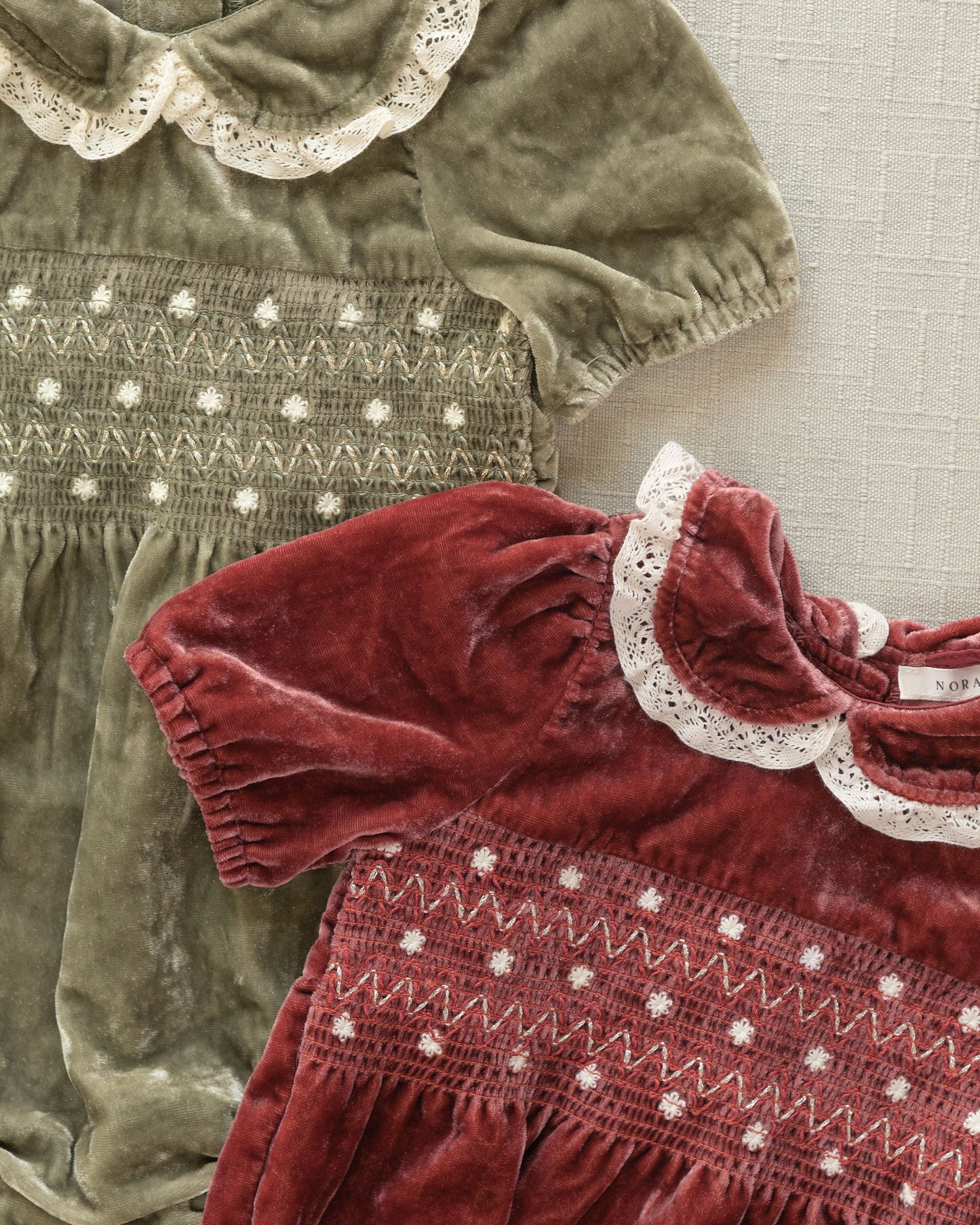 Elizabeth Romper | Pine - Rylee + Cru | Kids Clothes | Trendy Baby Clothes | Modern Infant Outfits |