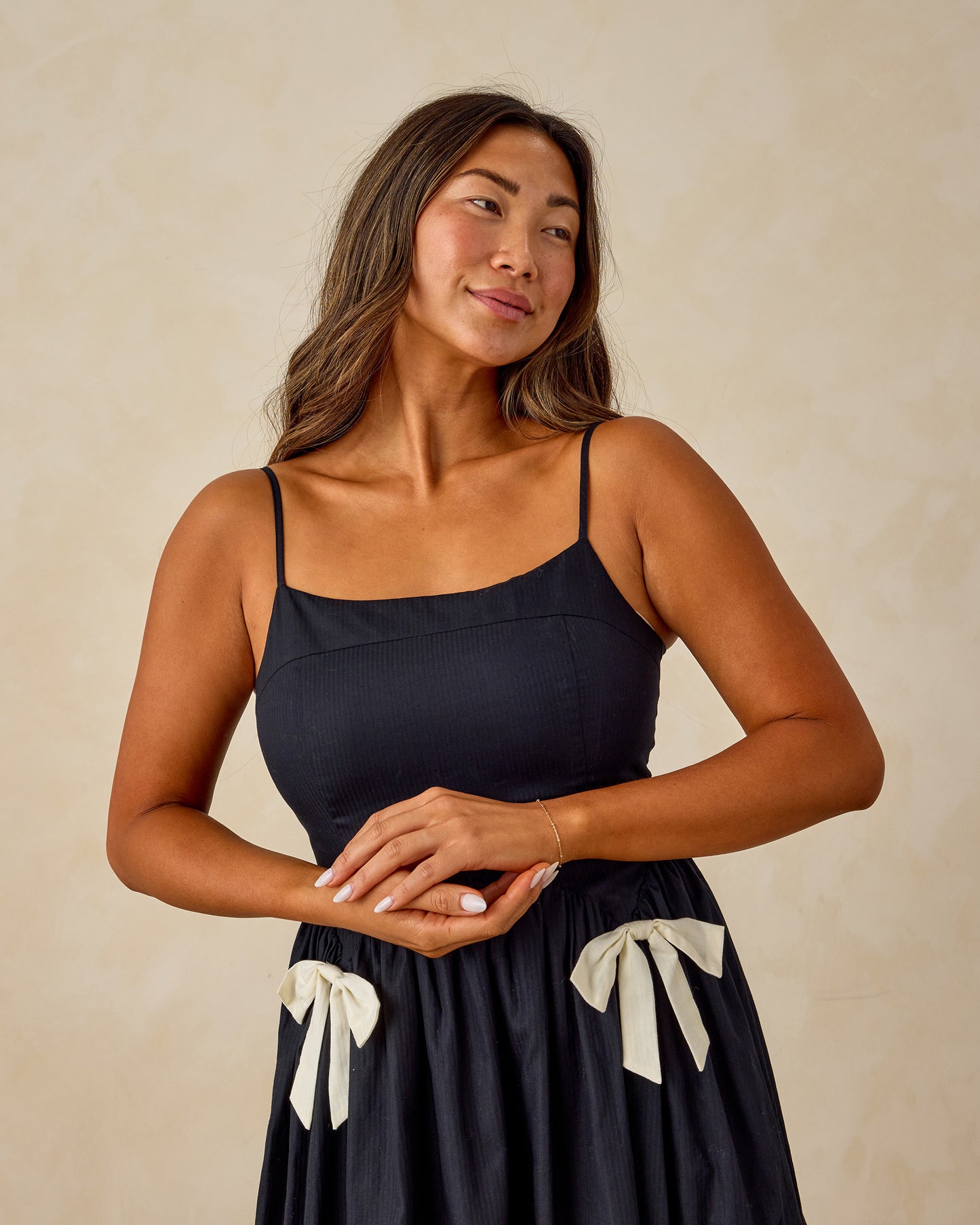 Beatrice Dress | Black - Rylee + Cru | Kids Clothes | Trendy Baby Clothes | Modern Infant Outfits |