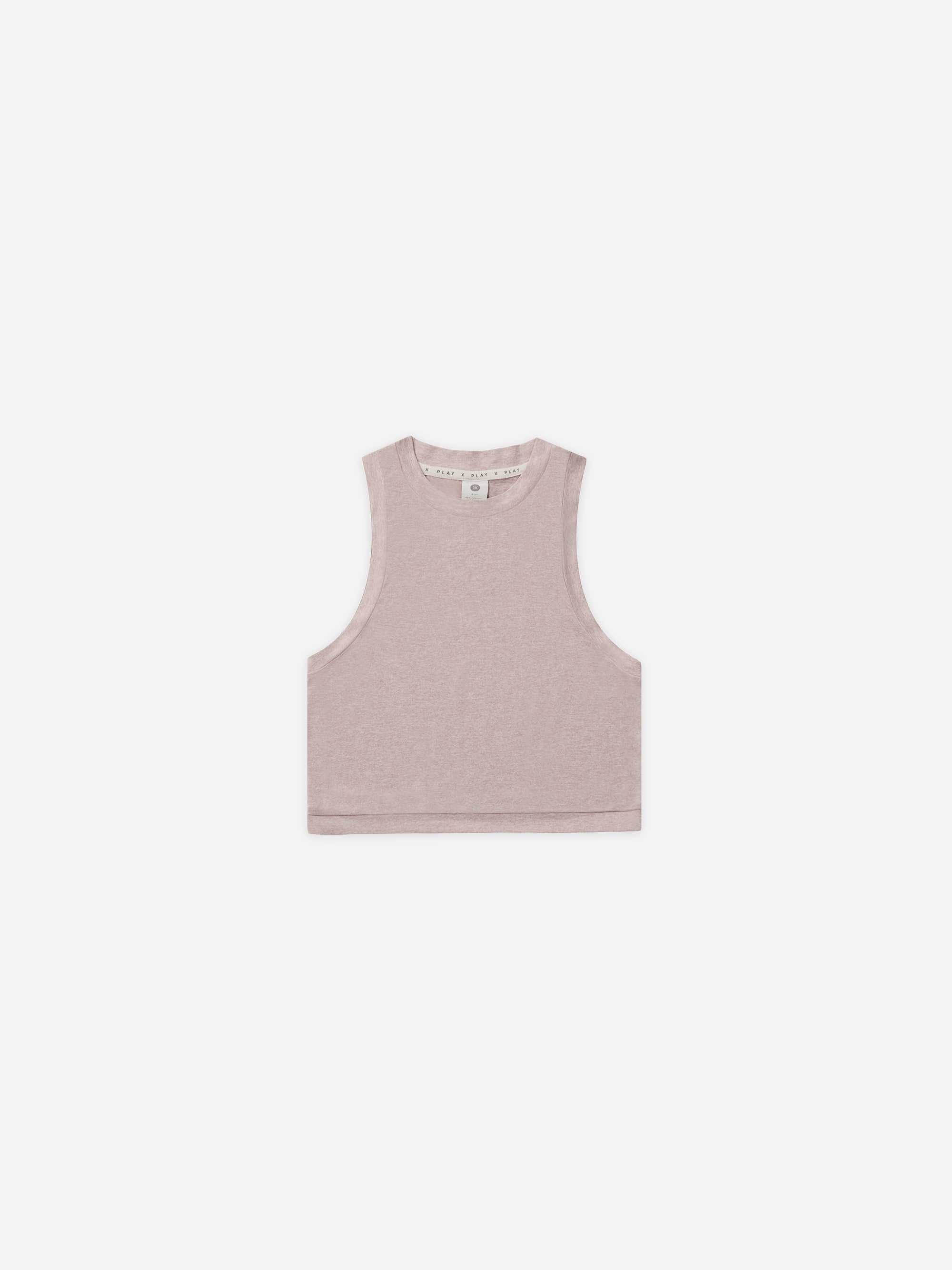 Delta Tank || Heathered Mauve - Rylee + Cru | Kids Clothes | Trendy Baby Clothes | Modern Infant Outfits |