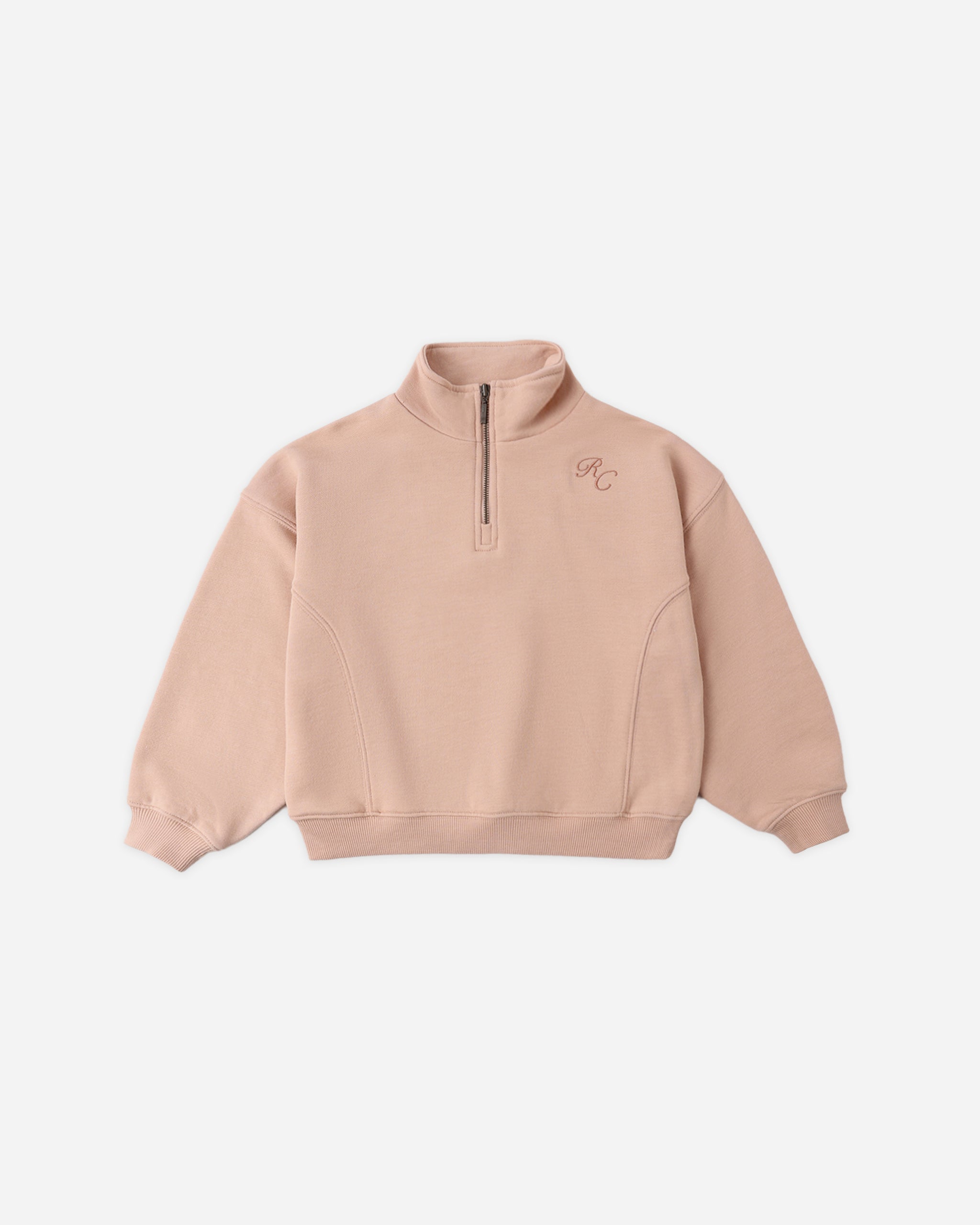 Half Zip Sweatshirt Melon – Rylee + Cru
