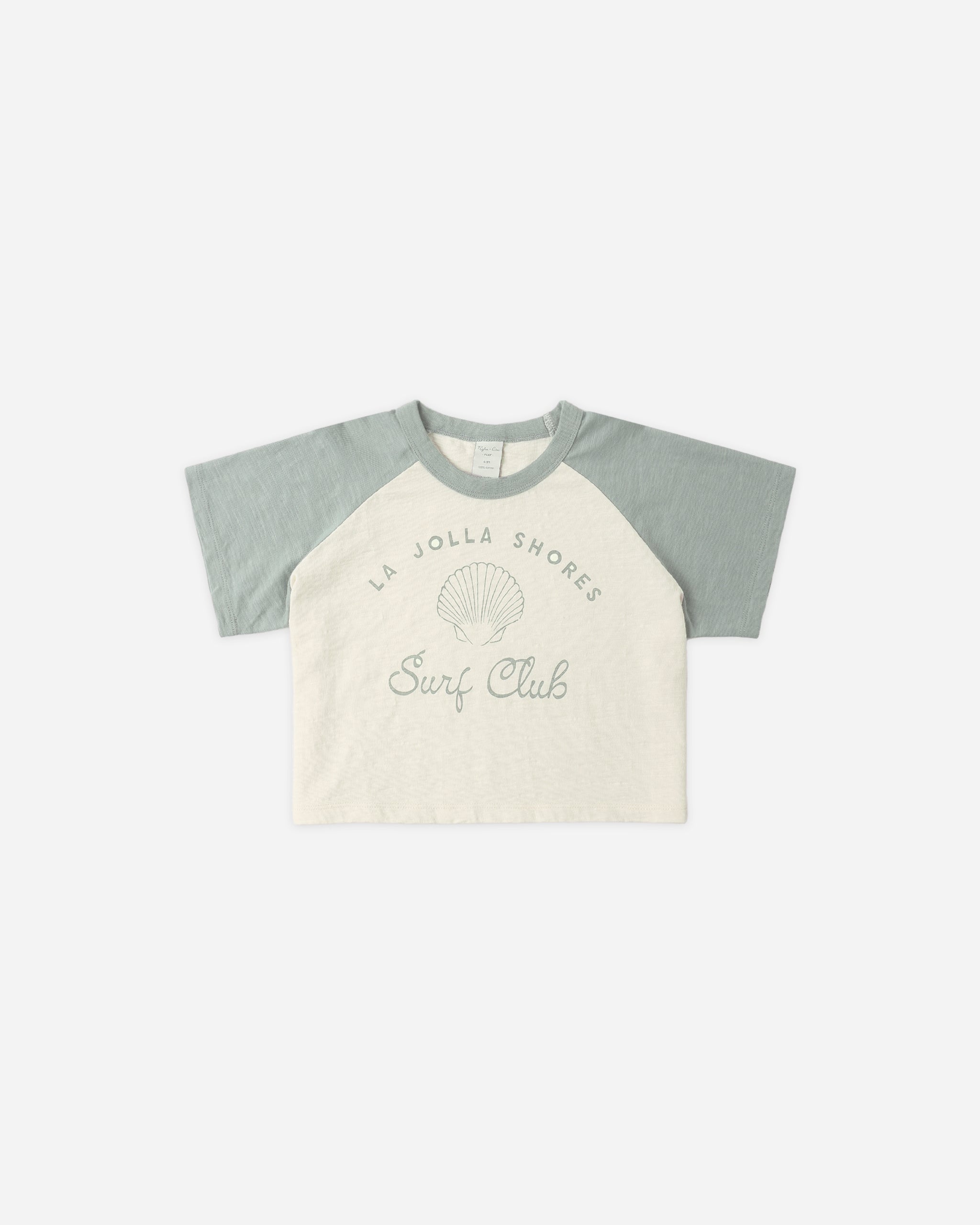 Raglan Crop Tee Surf Club – Rylee + Cru