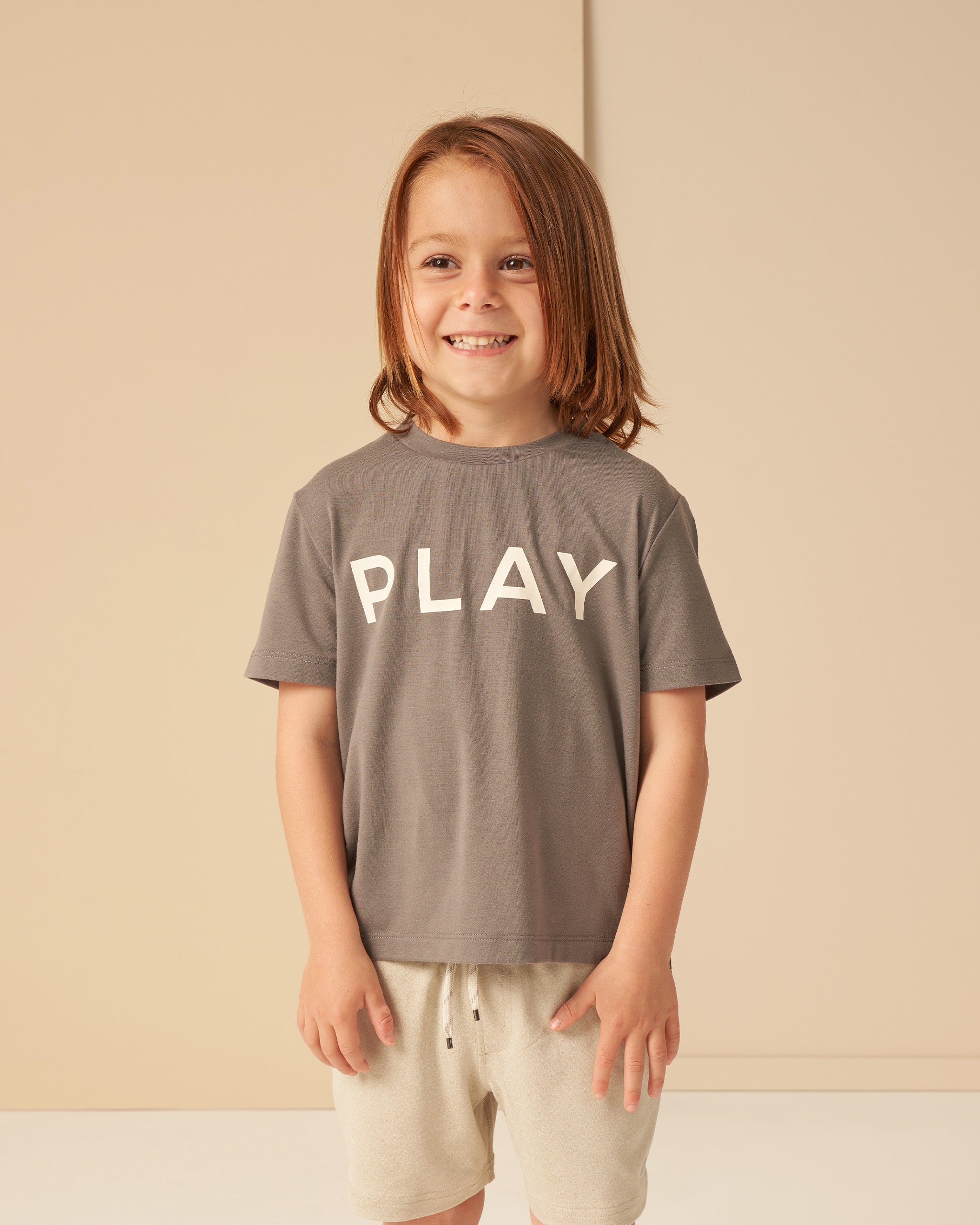 Cove Essential Tee || Grey - Rylee + Cru | Kids Clothes | Trendy Baby Clothes | Modern Infant Outfits |