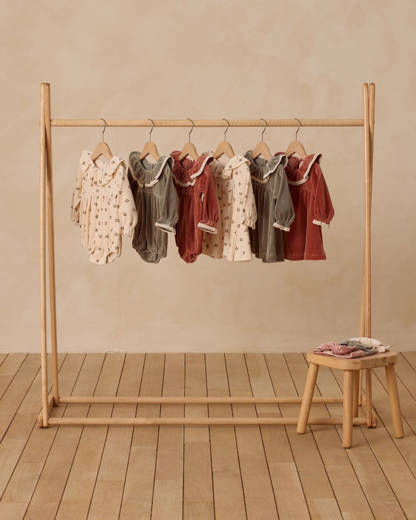 Wendy Romper || Cranberry - Rylee + Cru | Kids Clothes | Trendy Baby Clothes | Modern Infant Outfits |