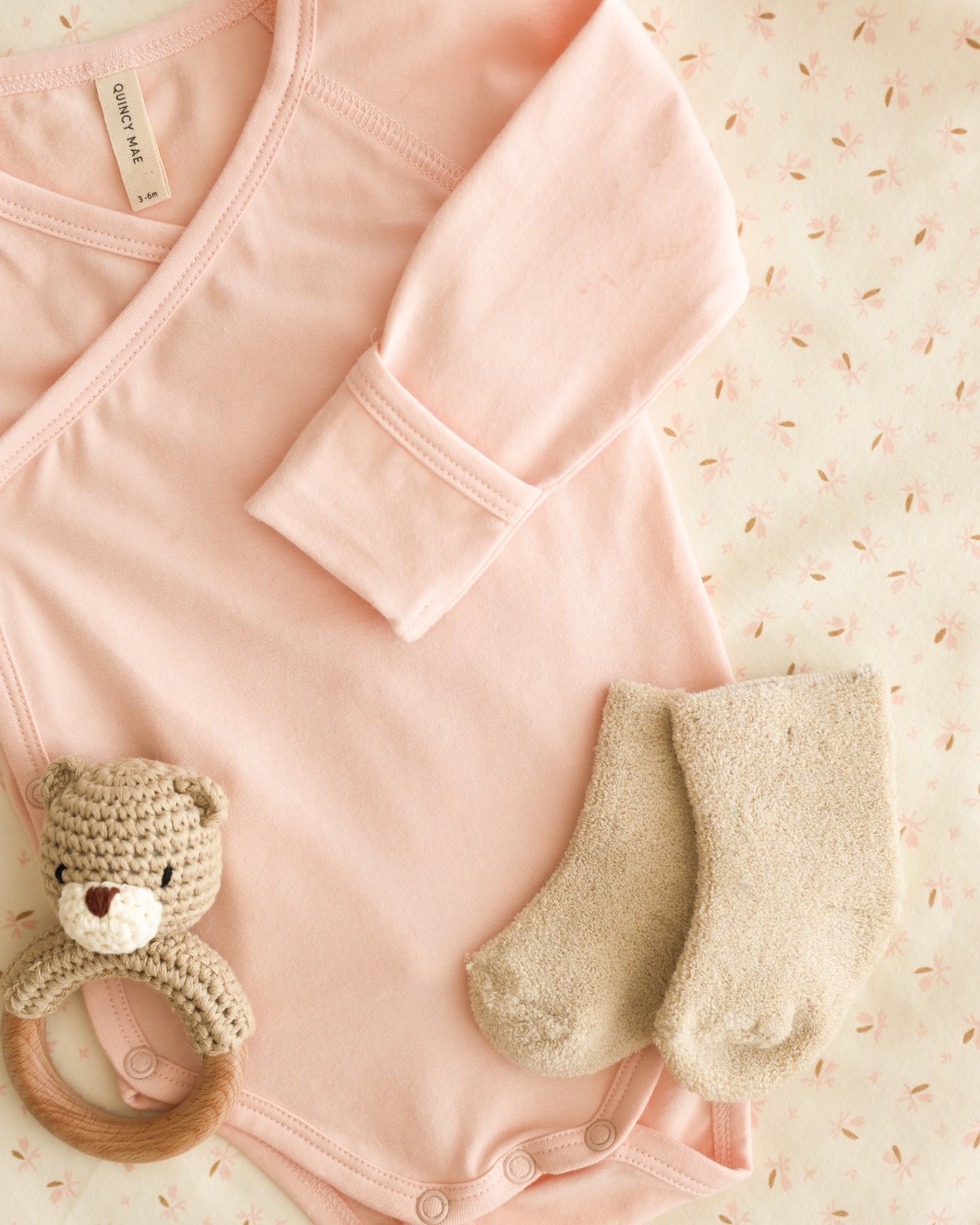 Side Snap Bodysuit || Petal - Rylee + Cru | Kids Clothes | Trendy Baby Clothes | Modern Infant Outfits |