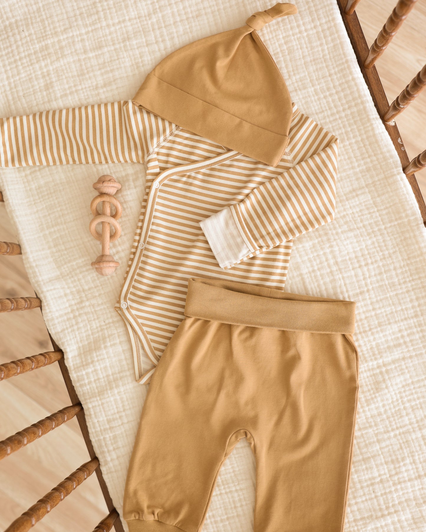 Cotton Baby Pant || Honey - Rylee + Cru | Kids Clothes | Trendy Baby Clothes | Modern Infant Outfits |