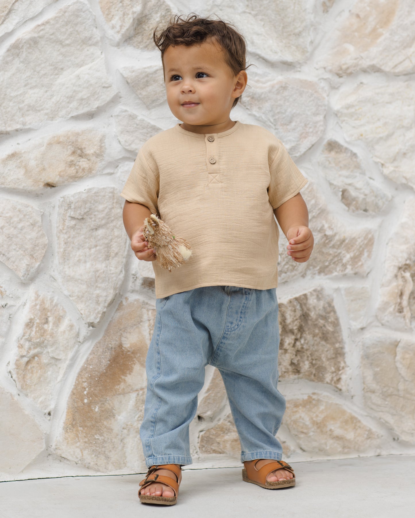 Henry Pant Chambray - Rylee + Cru | Kids Clothes | Trendy Baby Clothes | Modern Infant Outfits |