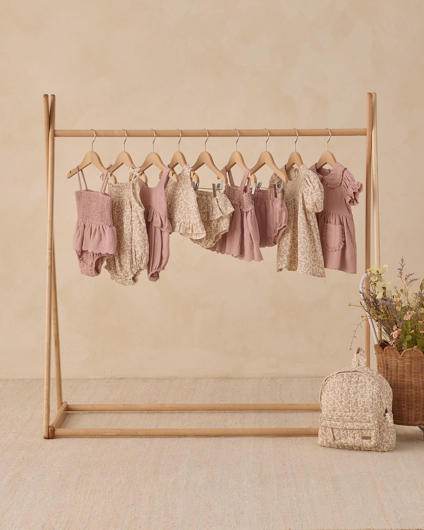 Betty Romper Dahlia - Rylee + Cru | Kids Clothes | Trendy Baby Clothes | Modern Infant Outfits |