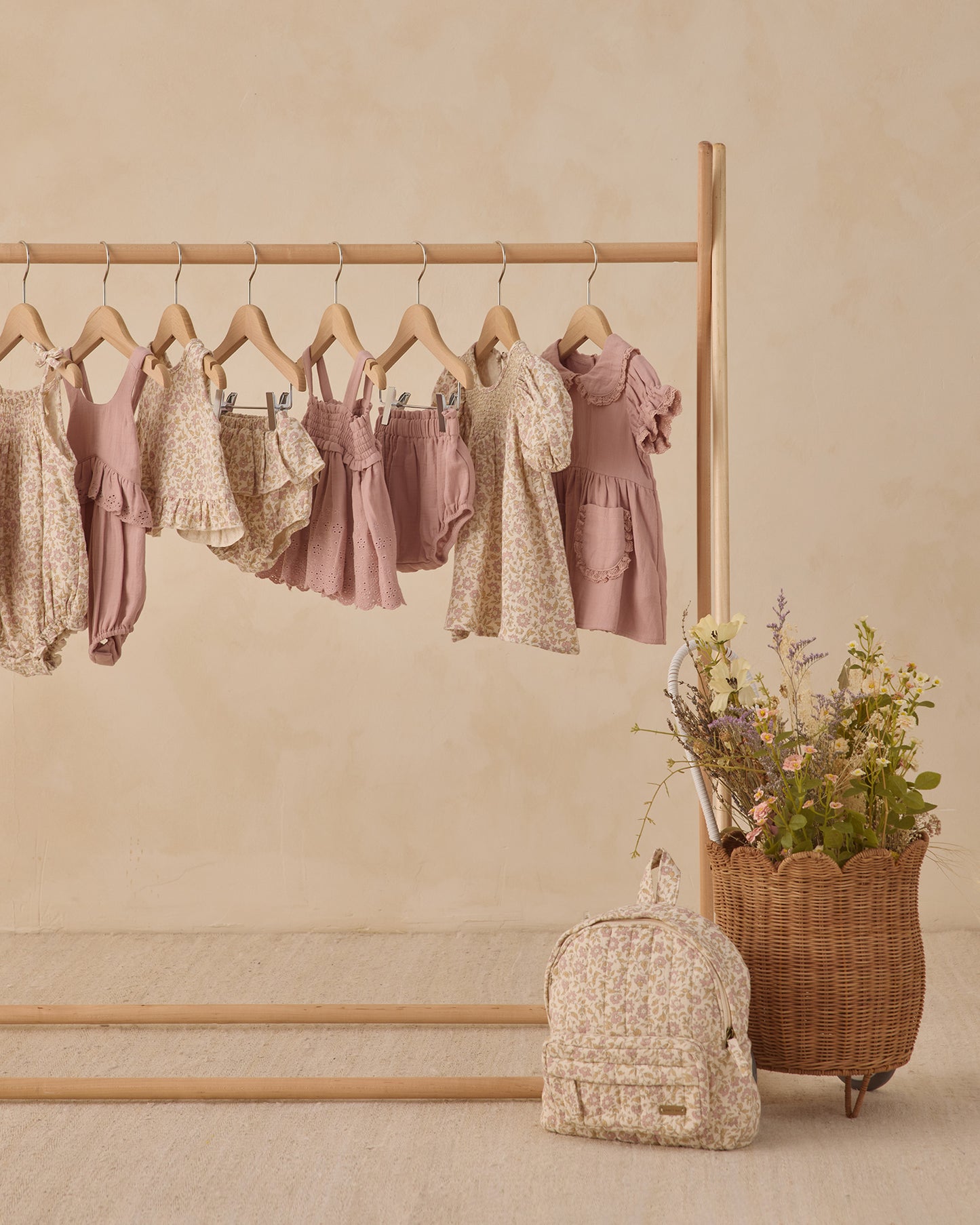 Marisol Dress Mauve - Rylee + Cru | Kids Clothes | Trendy Baby Clothes | Modern Infant Outfits |