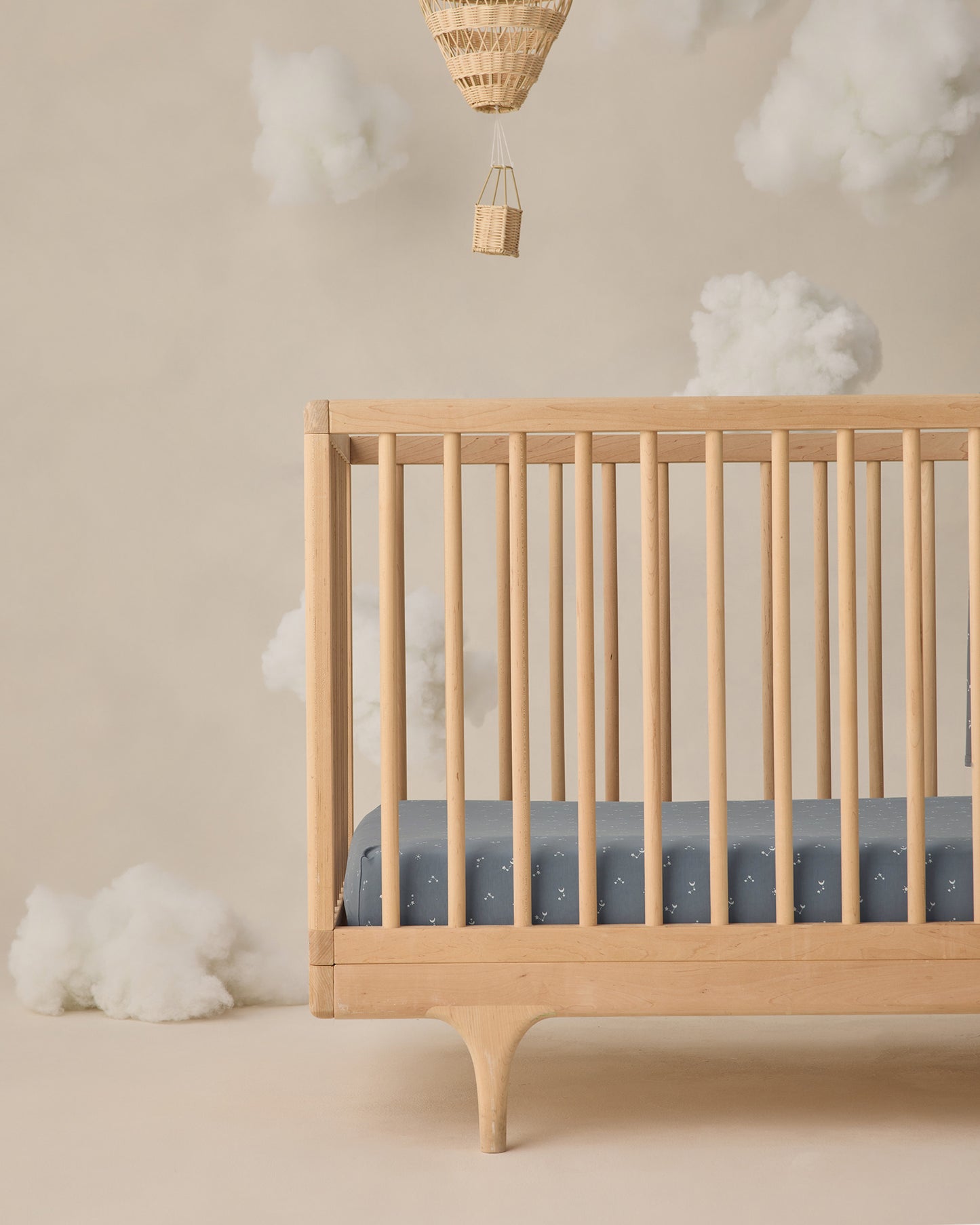 Bamboo Crib Sheet Starlight - Rylee + Cru | Kids Clothes | Trendy Baby Clothes | Modern Infant Outfits |