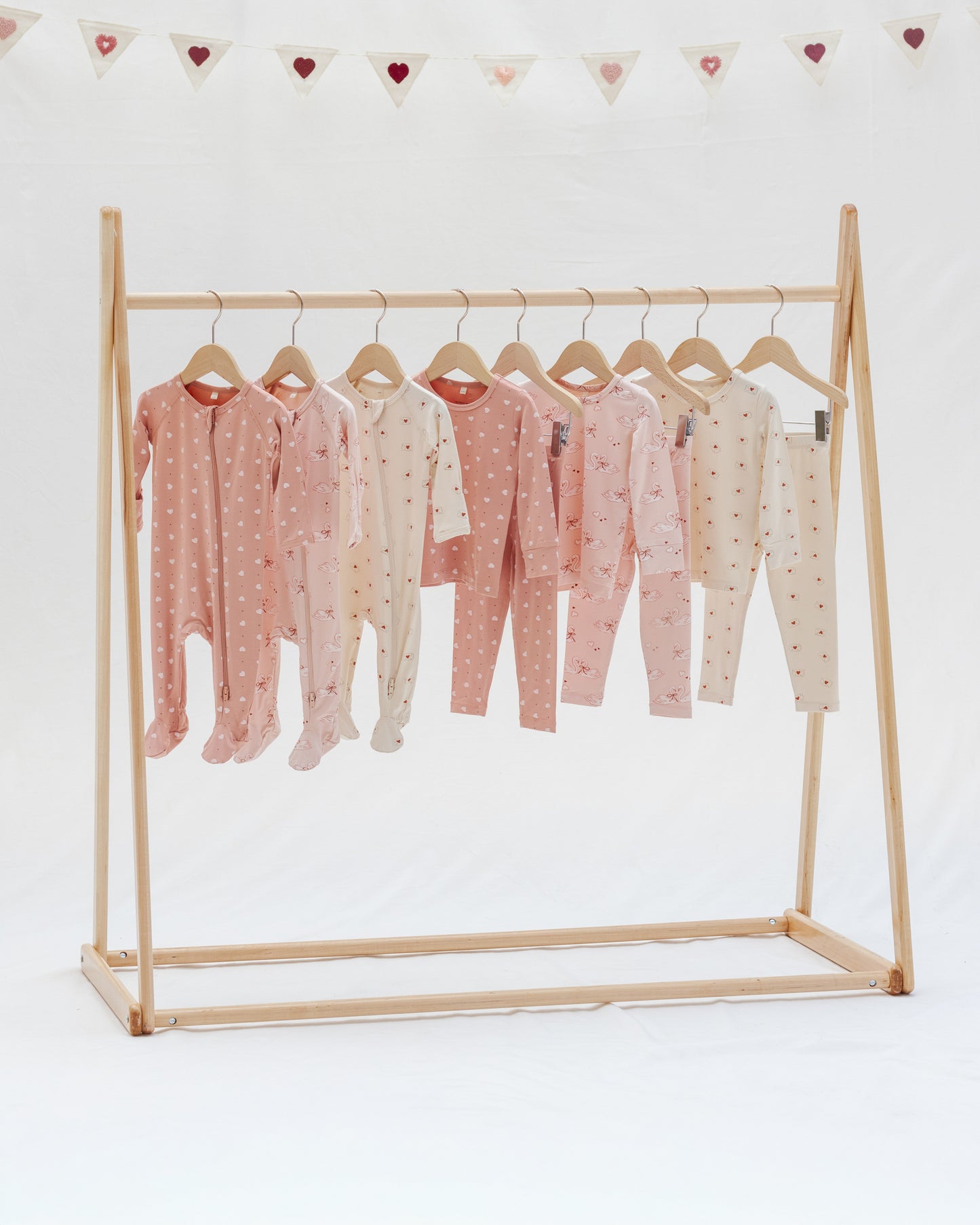 Bamboo Pajama Set Valentine