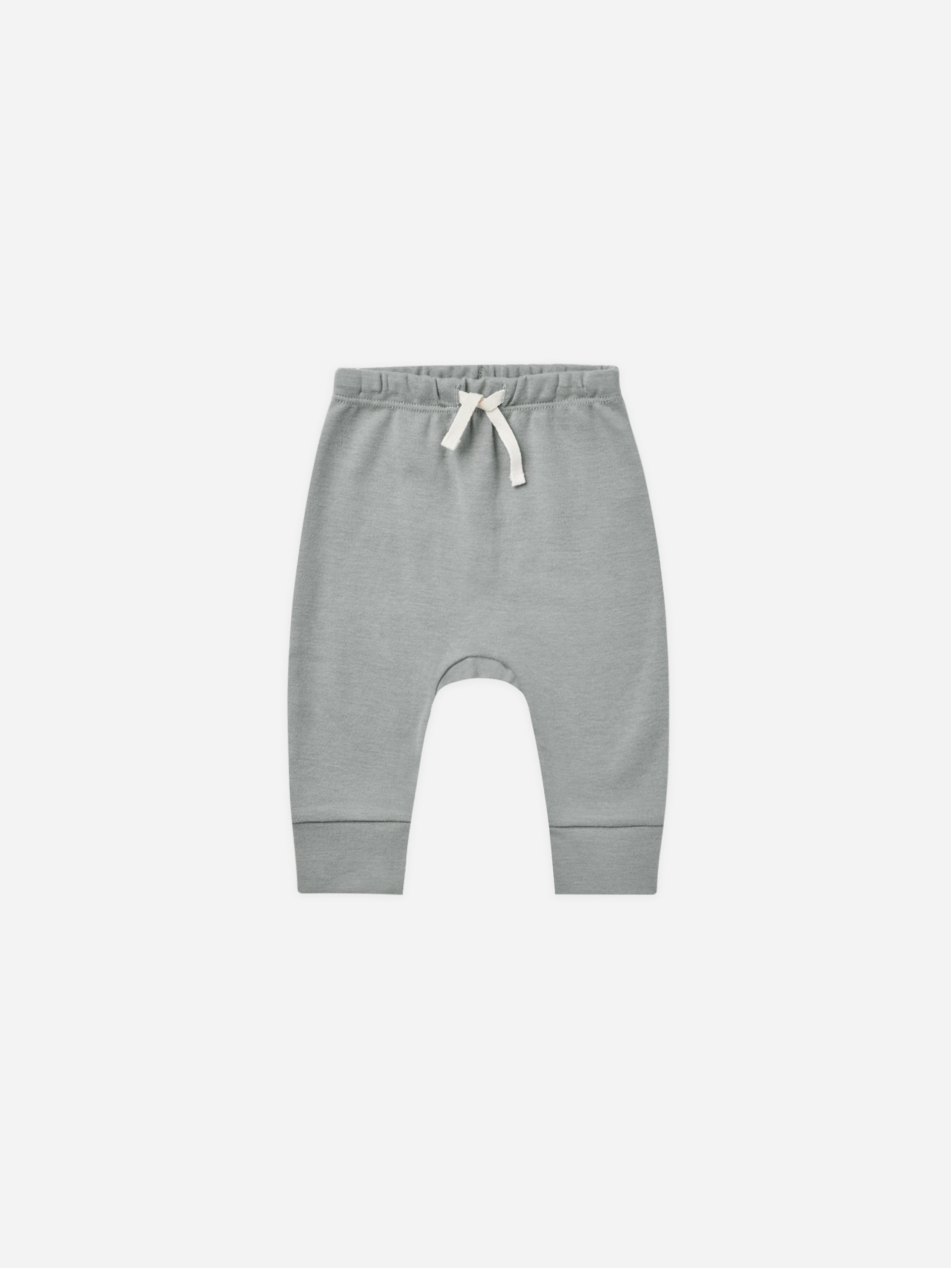 Drawstring Pant || Dusty Blue – Quincy Mae