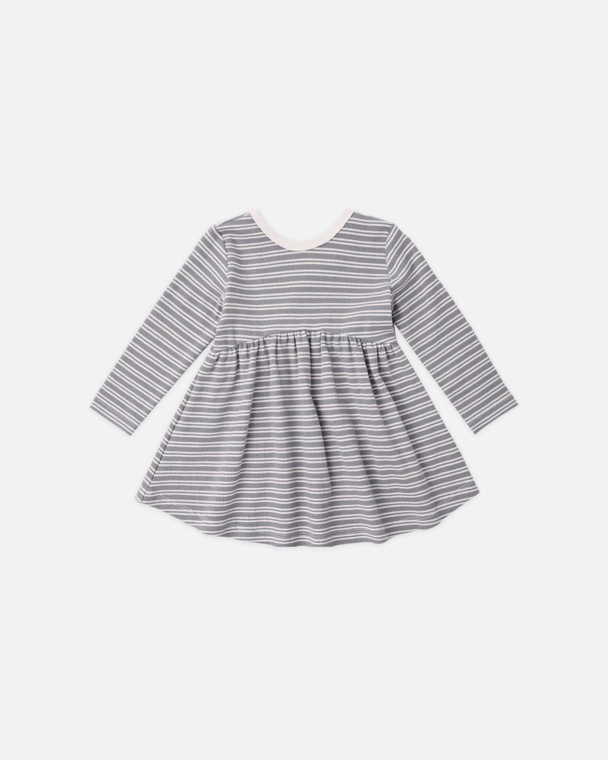 infant long sleeve dress Ribbed Slate Microstripe, 0-3M at Quincy Mae Color:Metallic Peche Anastasia Ivory Midi Knit Our long sleeve Forever Prom dress in watford
