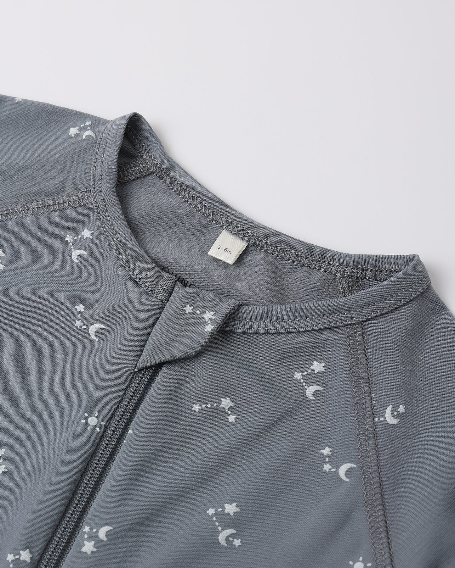 Bamboo Zip Footie Starlight - Rylee + Cru | Kids Clothes | Trendy Baby Clothes | Modern Infant Outfits |