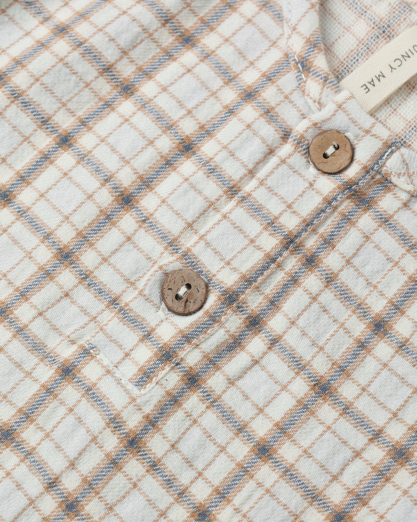 Zion Shirt || Blue Plaid - Rylee + Cru | Kids Clothes | Trendy Baby Clothes | Modern Infant Outfits |