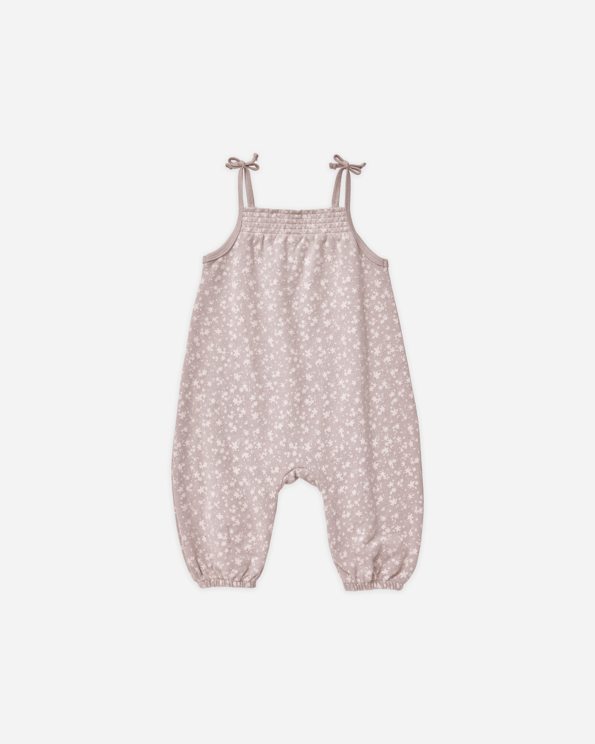 Smocked Jumpsuit || Scatter - Rylee + Cru | Kids Clothes | Trendy Baby Clothes | Modern Infant Outfits |
