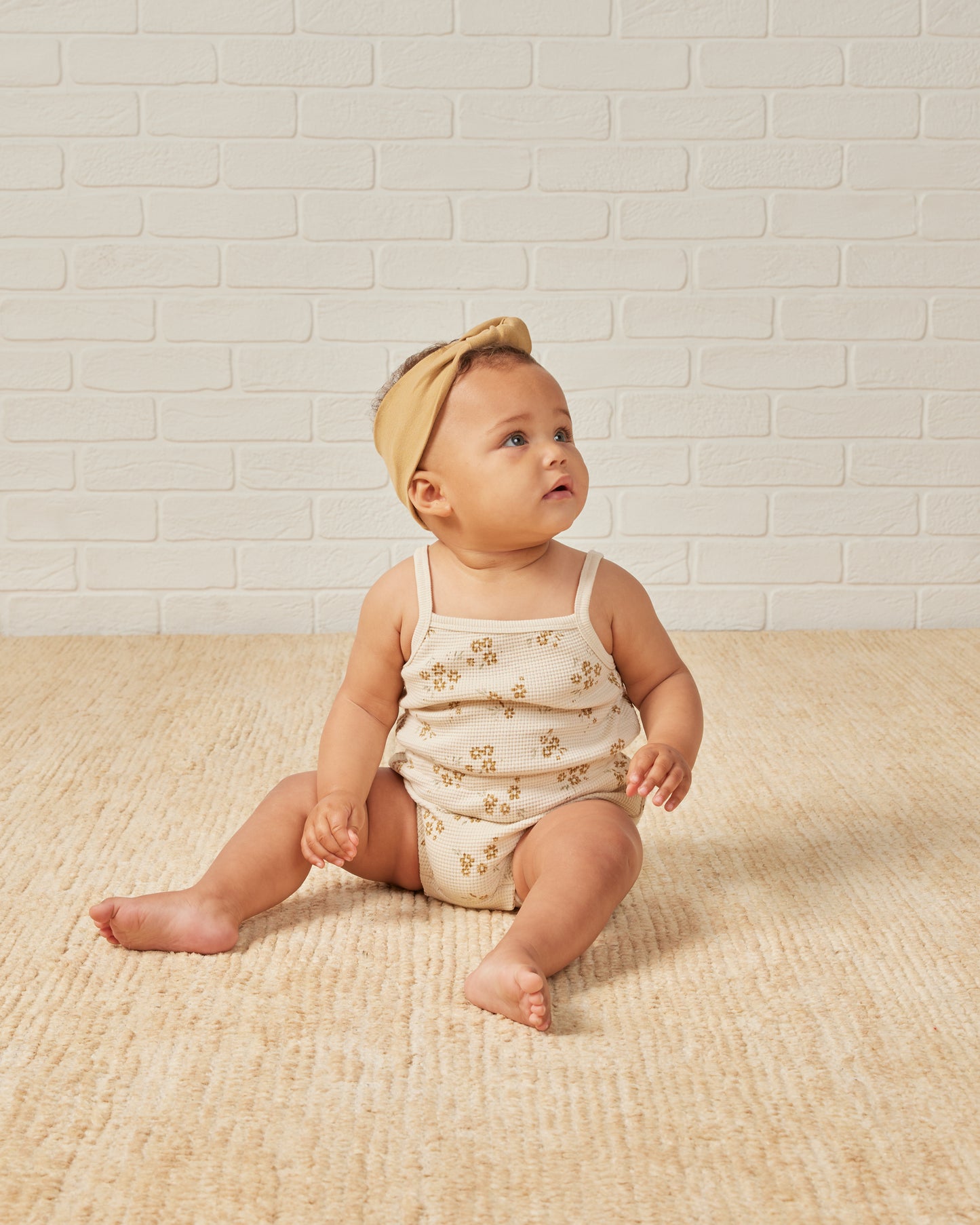 Knotted Headband || Honey - Rylee + Cru | Kids Clothes | Trendy Baby Clothes | Modern Infant Outfits |