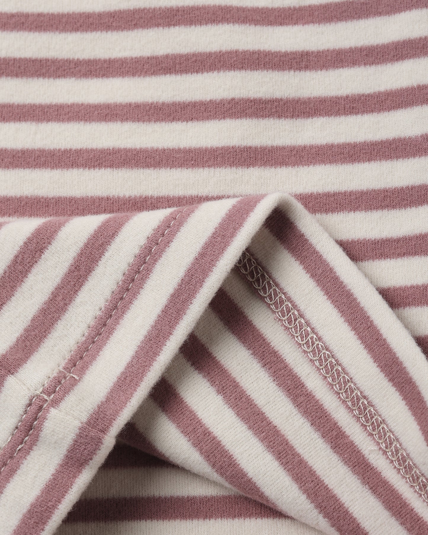 Ruffle Cozy Set Mulberry Stripe - Rylee + Cru | Kids Clothes | Trendy Baby Clothes | Modern Infant Outfits |