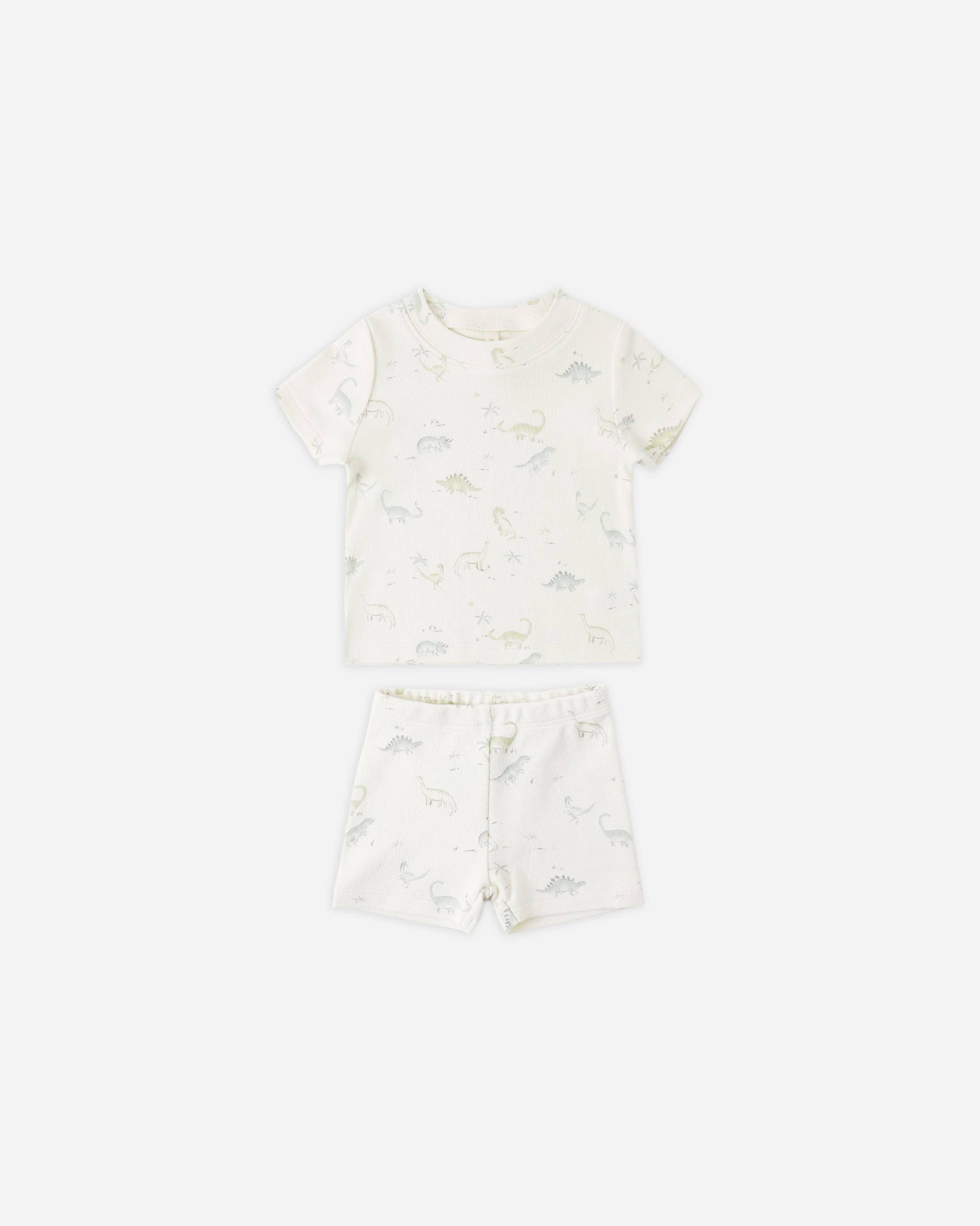 Summer Pajama Set Dinosaur – Quincy Mae
