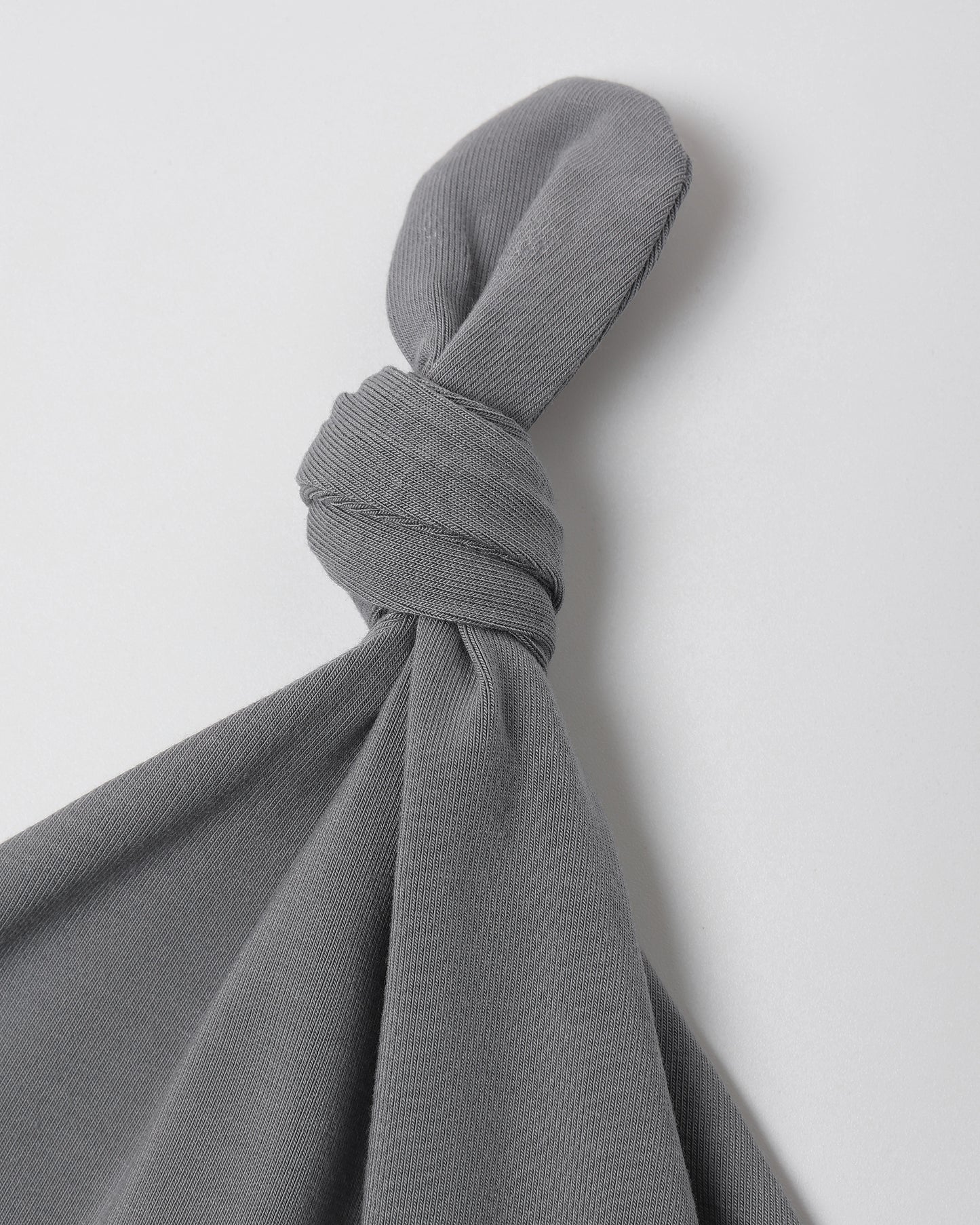 Knotted Baby Hat Slate - Rylee + Cru | Kids Clothes | Trendy Baby Clothes | Modern Infant Outfits |