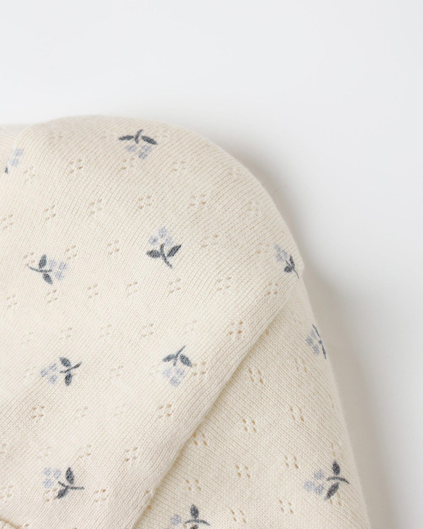 Baby Bonnet || Blue Ditsy - Rylee + Cru | Kids Clothes | Trendy Baby Clothes | Modern Infant Outfits |