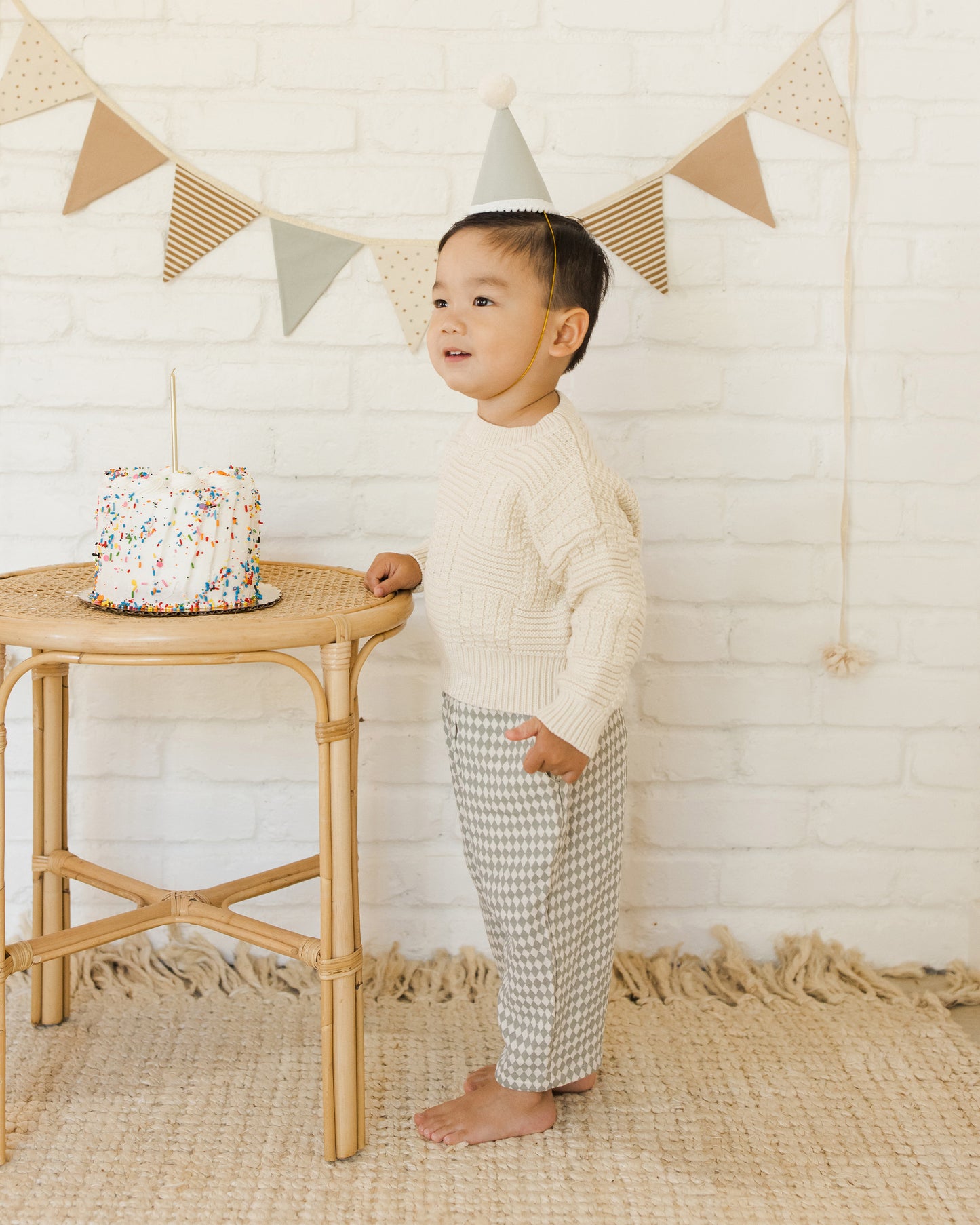 Party Garland || Multi-Color - Rylee + Cru | Kids Clothes | Trendy Baby Clothes | Modern Infant Outfits |